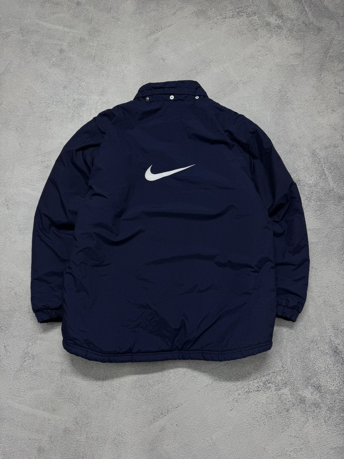 Nike Vintage Y2K Nike Nylon Big Logo Jacket 00’s Size US S / EU 44-46 / 1 - 3 Thumbnail