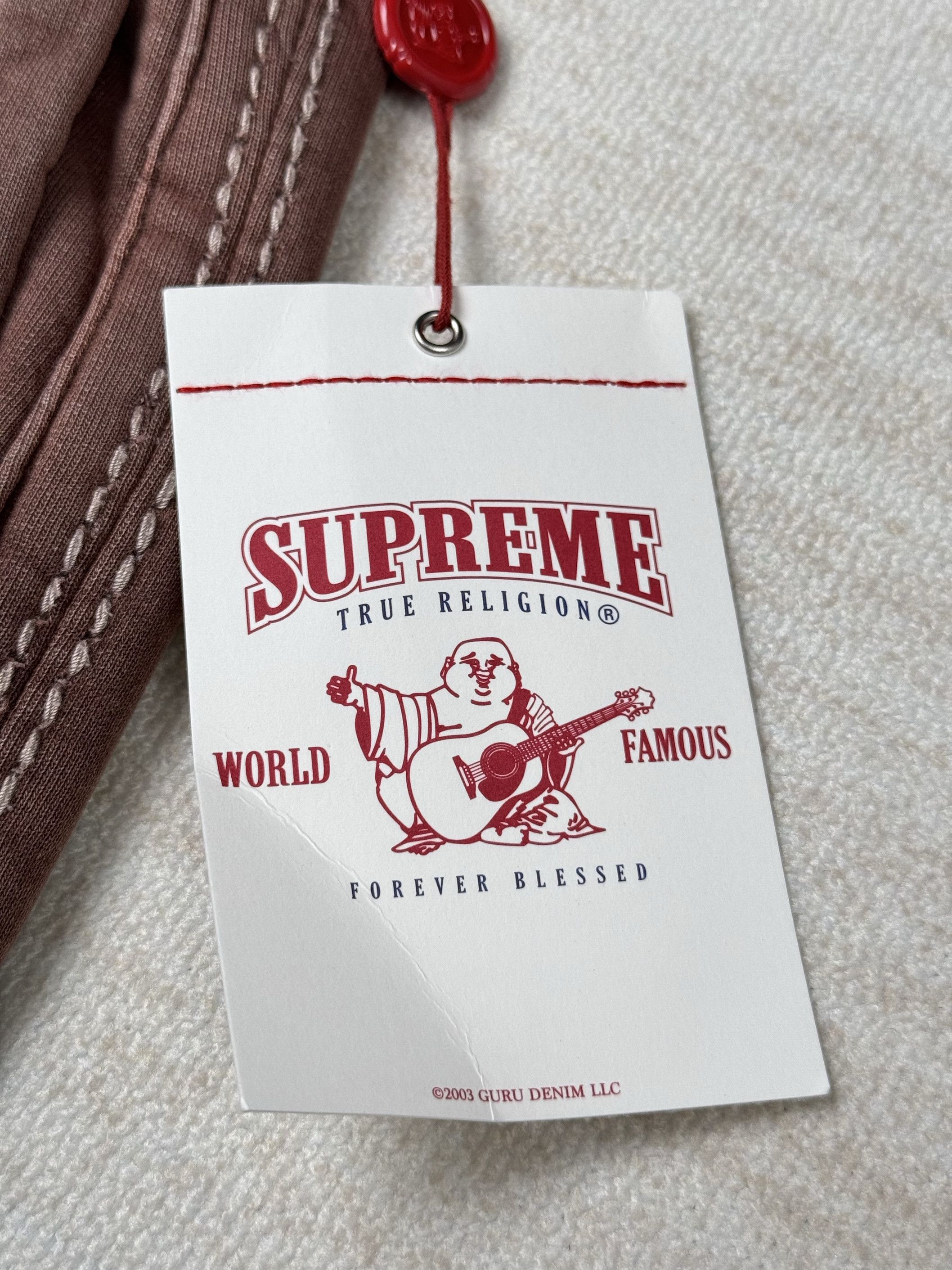 Supreme × True Religion Brand New SUPREME®/TRUE RELIGION® SWEATPANT FW22 Size US 30 / EU 46 - 4 Thumbnail