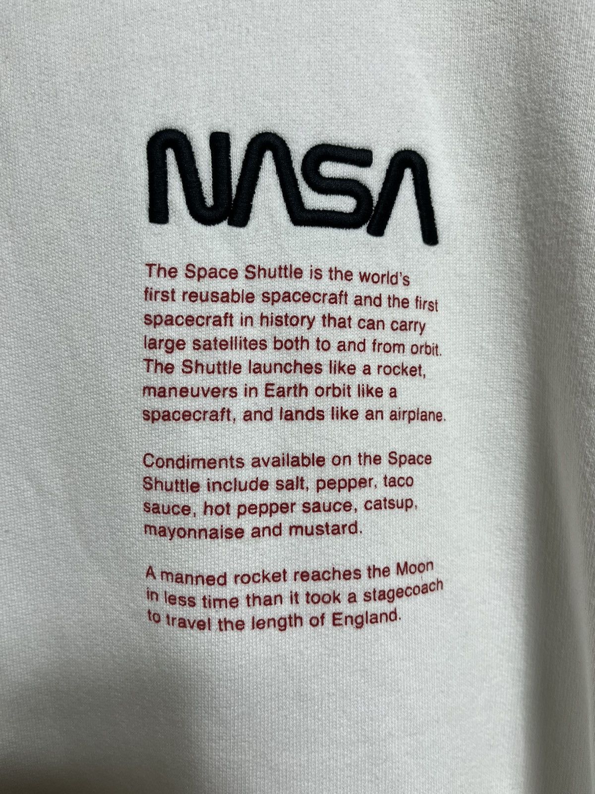 Heron Preston HERON PRESTON NASA PRINTED SWEATSHIRT Size US M / EU 48-50 / 2 - 5 Thumbnail