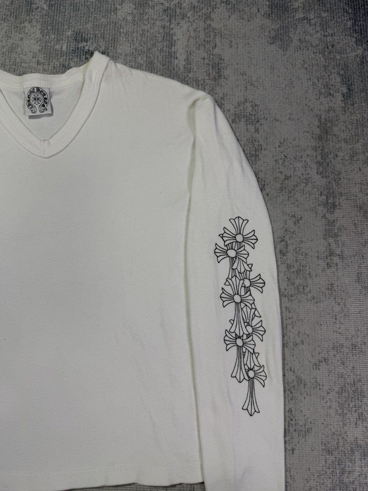 Chrome Hearts Y2K CEMETERY CROSS SLEEVES CROPTOP Size ONE SIZE - 5 Thumbnail