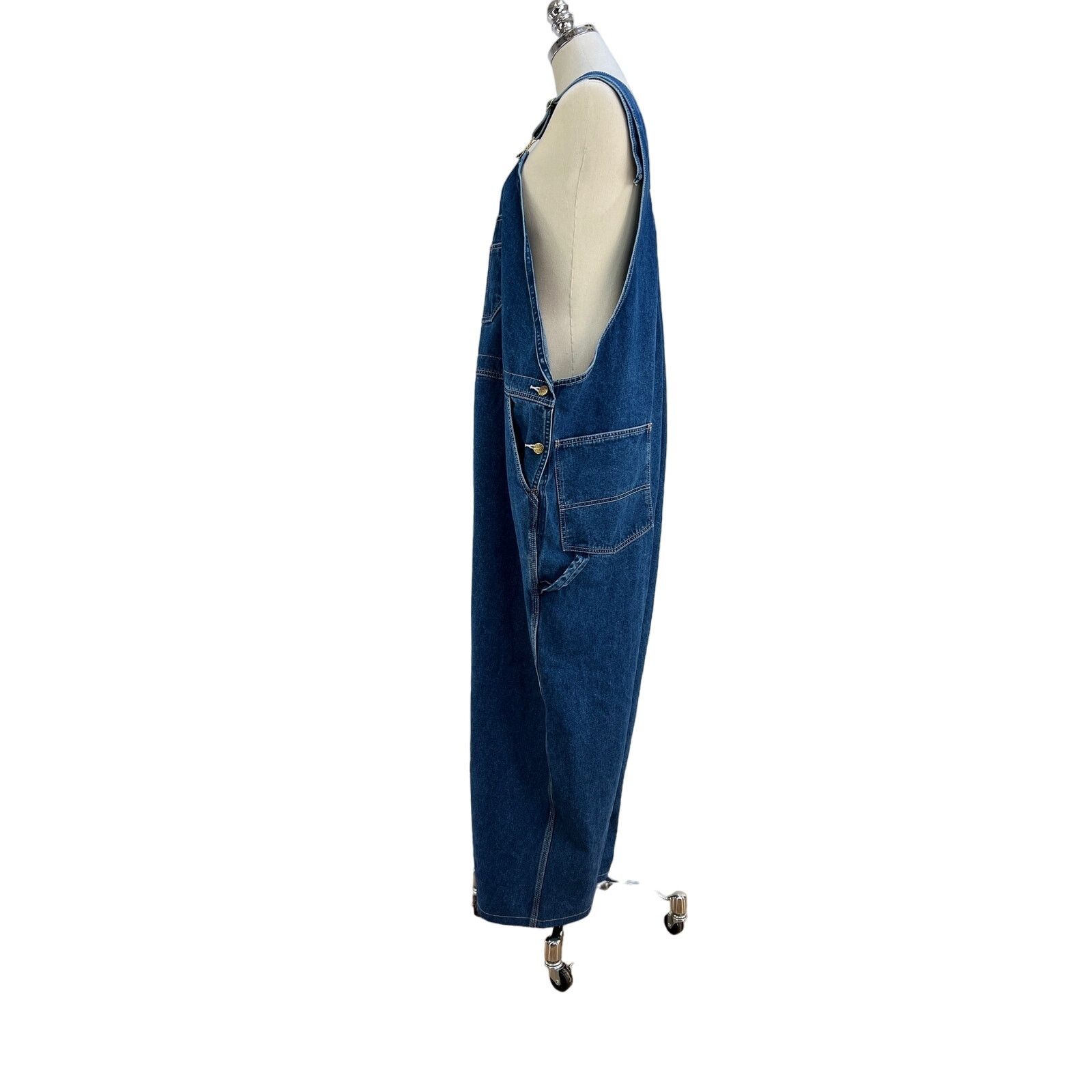 Other Round House Denim Overalls Blue Jeans Lot 699 Size US 44 / EU 60 - 8 Thumbnail