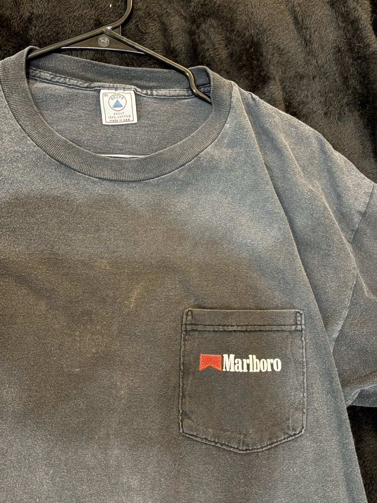 Vintage Delta X Vintage Marlboro Sport single Stitch pocket T shirt Size US XL / EU 56 / 4 - 6 Thumbnail