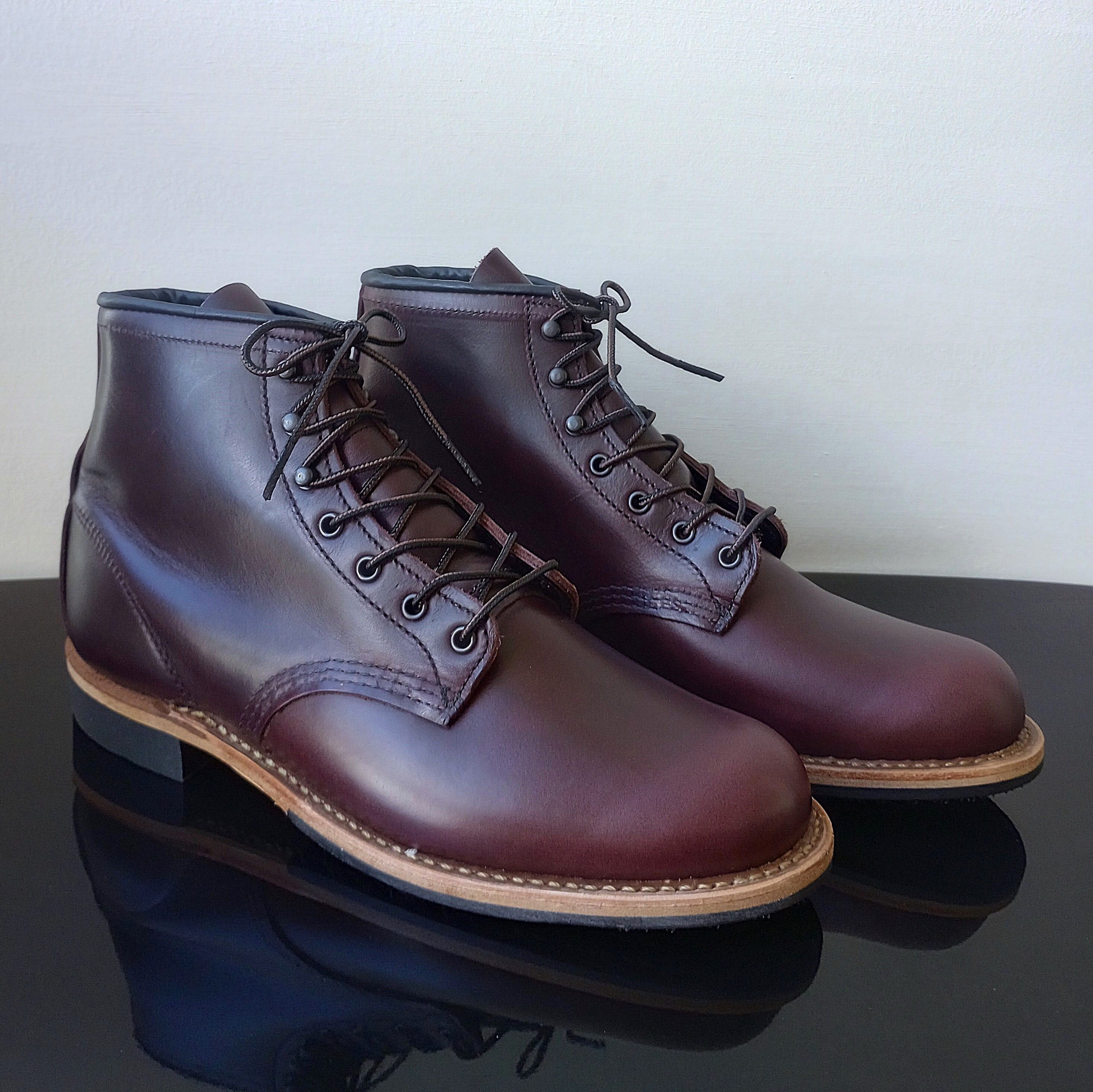Red Wing Red Wing Heritage Men's Beckman 6-Inch Boot in Black Cherry Size US 8 / EU 41 - 2 Thumbnail