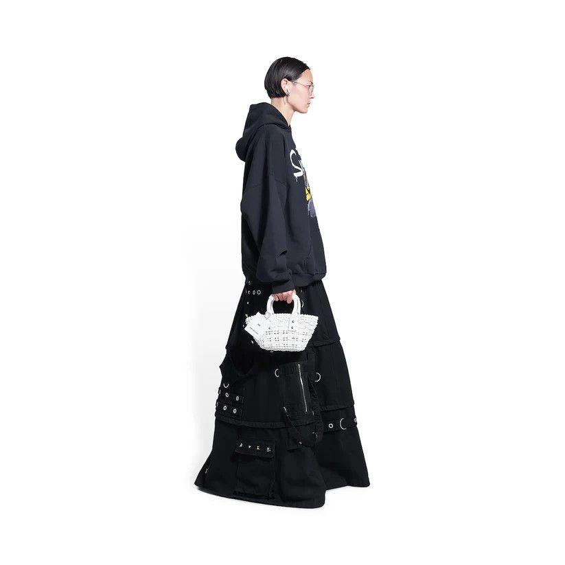 Balenciaga o1tr1nto1225 Size: OS / Bistro Basket Bag With Strap XXS Size ONE SIZE - 2 Thumbnail