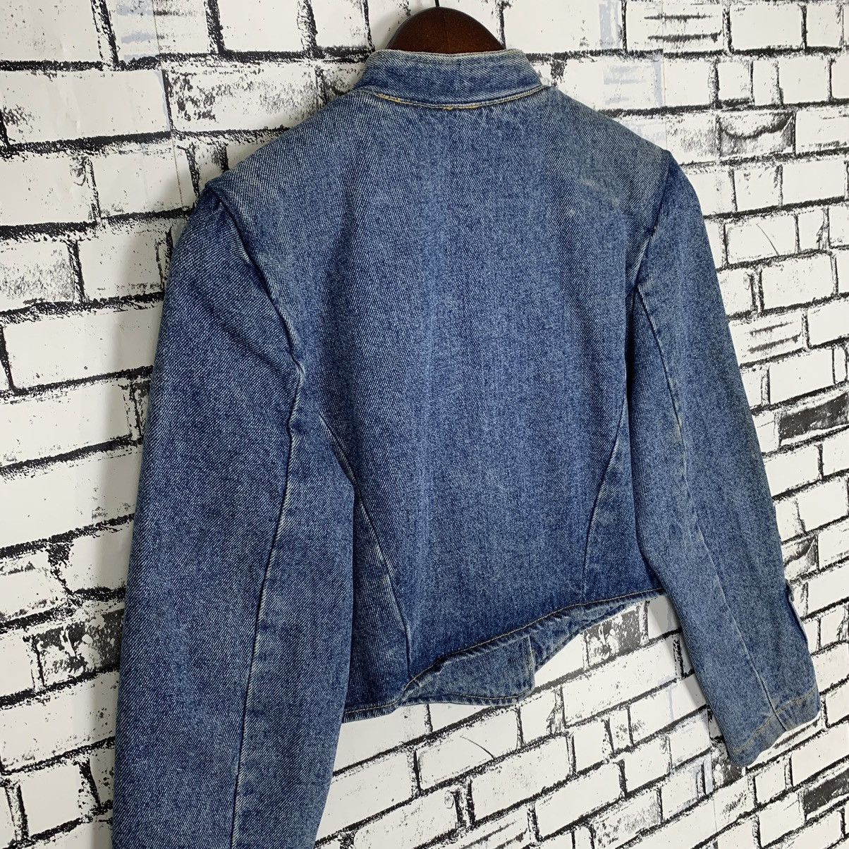 Georges Marciano × Guess Vintage Georges Marciano Iconic Denim Design Denim Jacket Size M / US 6-8 / IT 42-44 - 10 Thumbnail