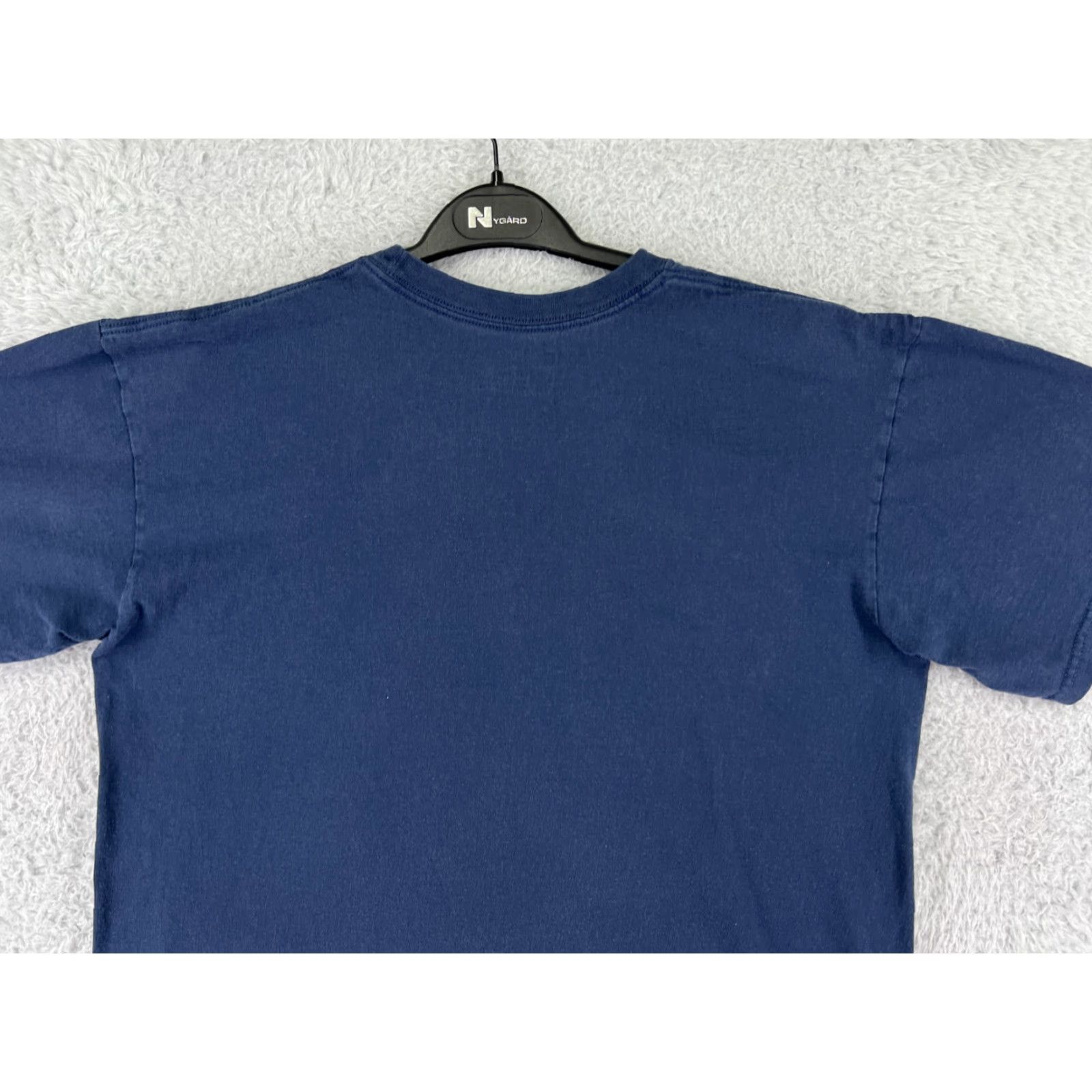 Nike Nike Shirt Mens M Blue Just Do It Swoosh Short Sleeve Crew Neck Dri-Fit Logo Sports 90s Football Baseball Basketball Size US M / EU 48-50 / 2 - 7 Thumbnail