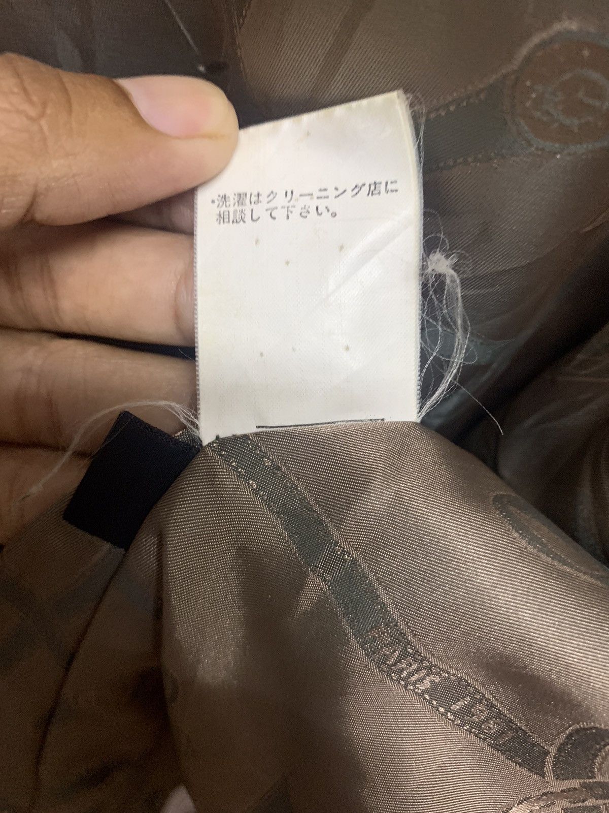 Japanese Brand × Vintage Vintage Unbrand Art Wool Long Coat Jacket Size XL / US 12-14 / IT 48-50 - 16 Thumbnail