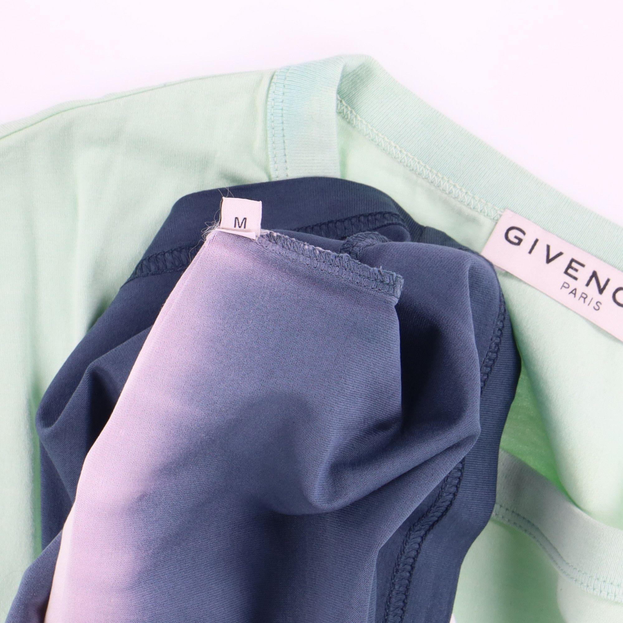 Givenchy Tricolor Dip Dye Flocked Logo Oversized T-Shirt Size M / US 6-8 / IT 42-44 - 6 Thumbnail
