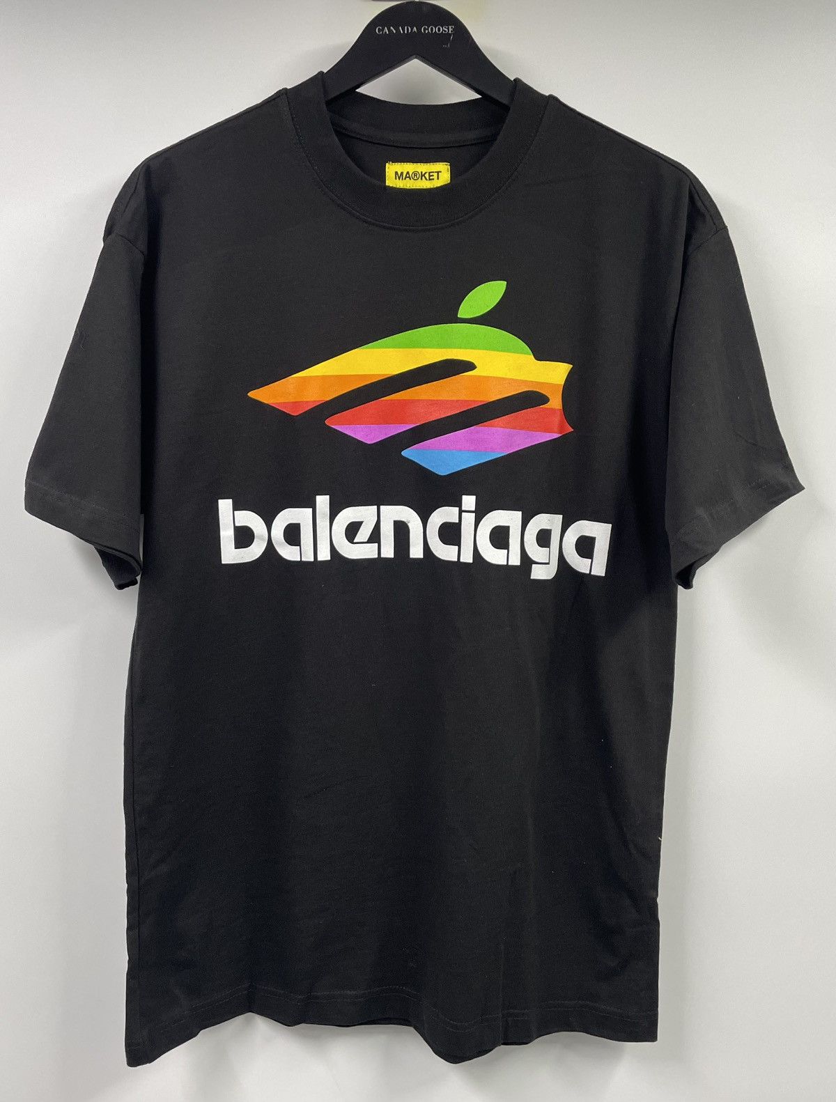 Market Market Secret Club 2024 Balenciaga Black T-Shirt Medium Size US M / EU 48-50 / 2 - 1 Thumbnail