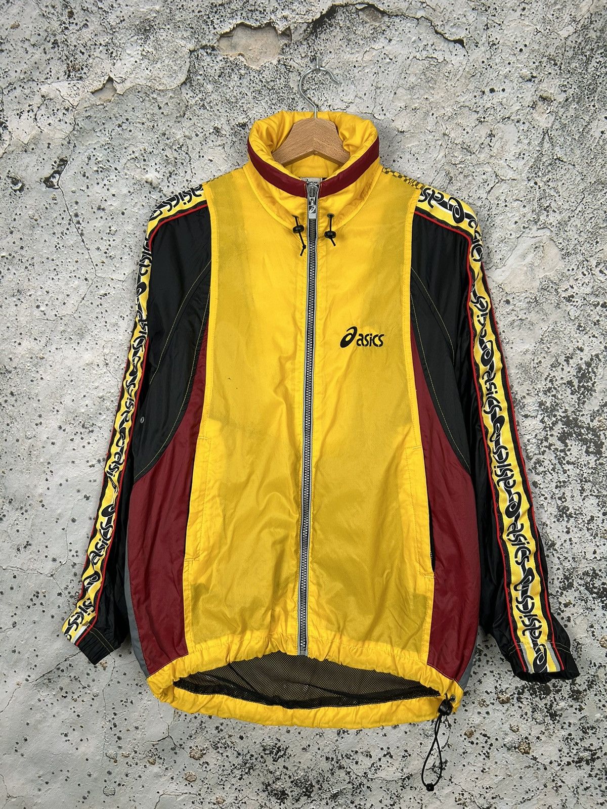 Asics Vintage Asics Sportswear Nylon Jacket 90s Track Hype Size US S / EU 44-46 / 1 - 1 Thumbnail