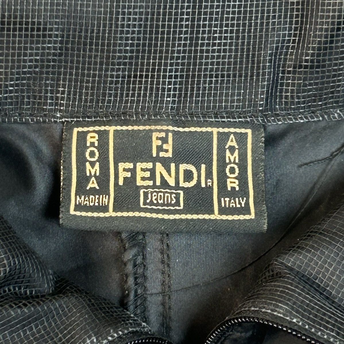 Fendi Vintage Fendi Roma Embroidered Black Vest Size M / US 6-8 / IT 42-44 - 11 Thumbnail