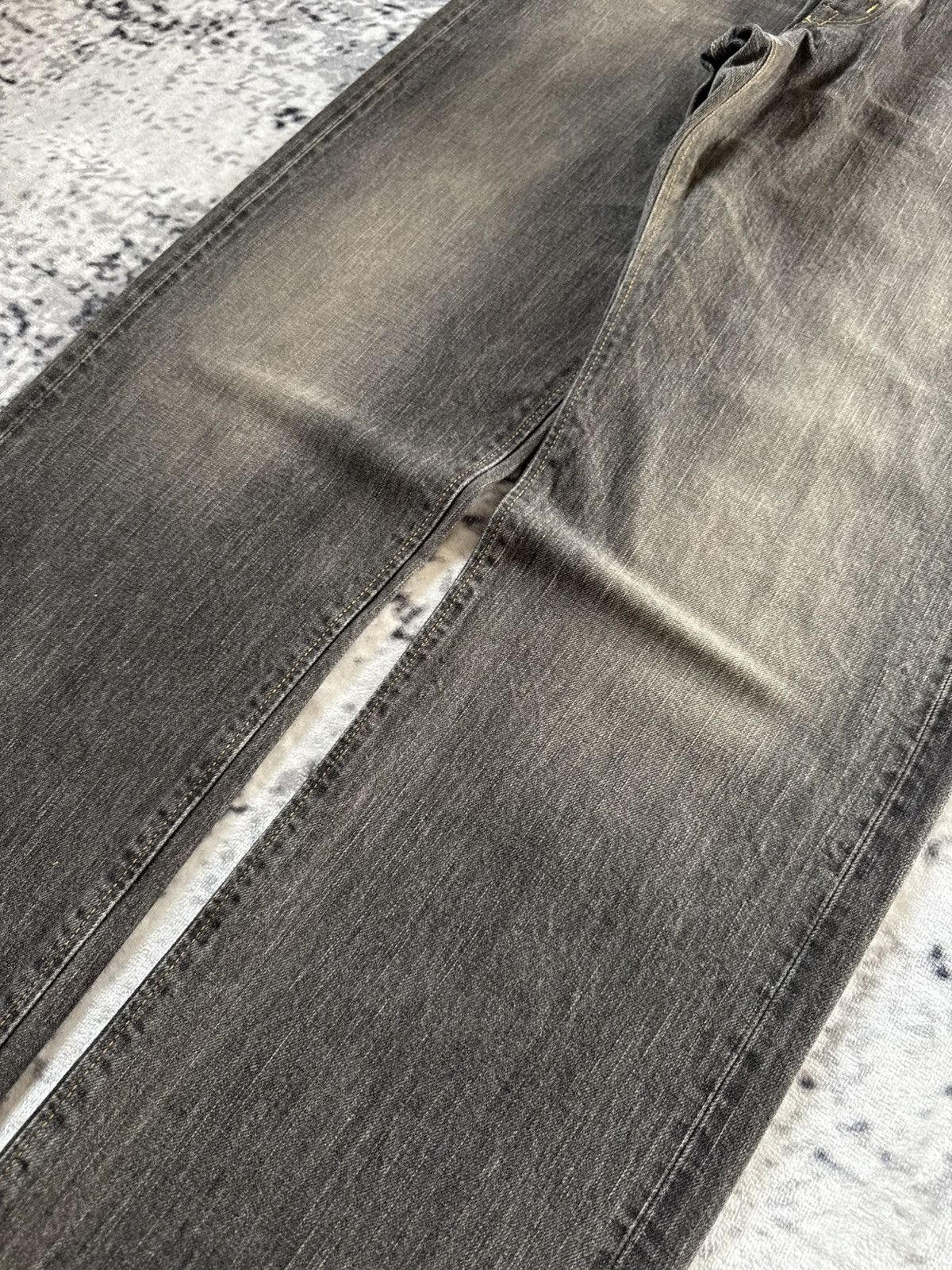 Edwin Rare Edwin 505 13.5 Oz Selvedge Wide Baggy Redline Jeans Size US 32 / EU 48 - 9 Thumbnail