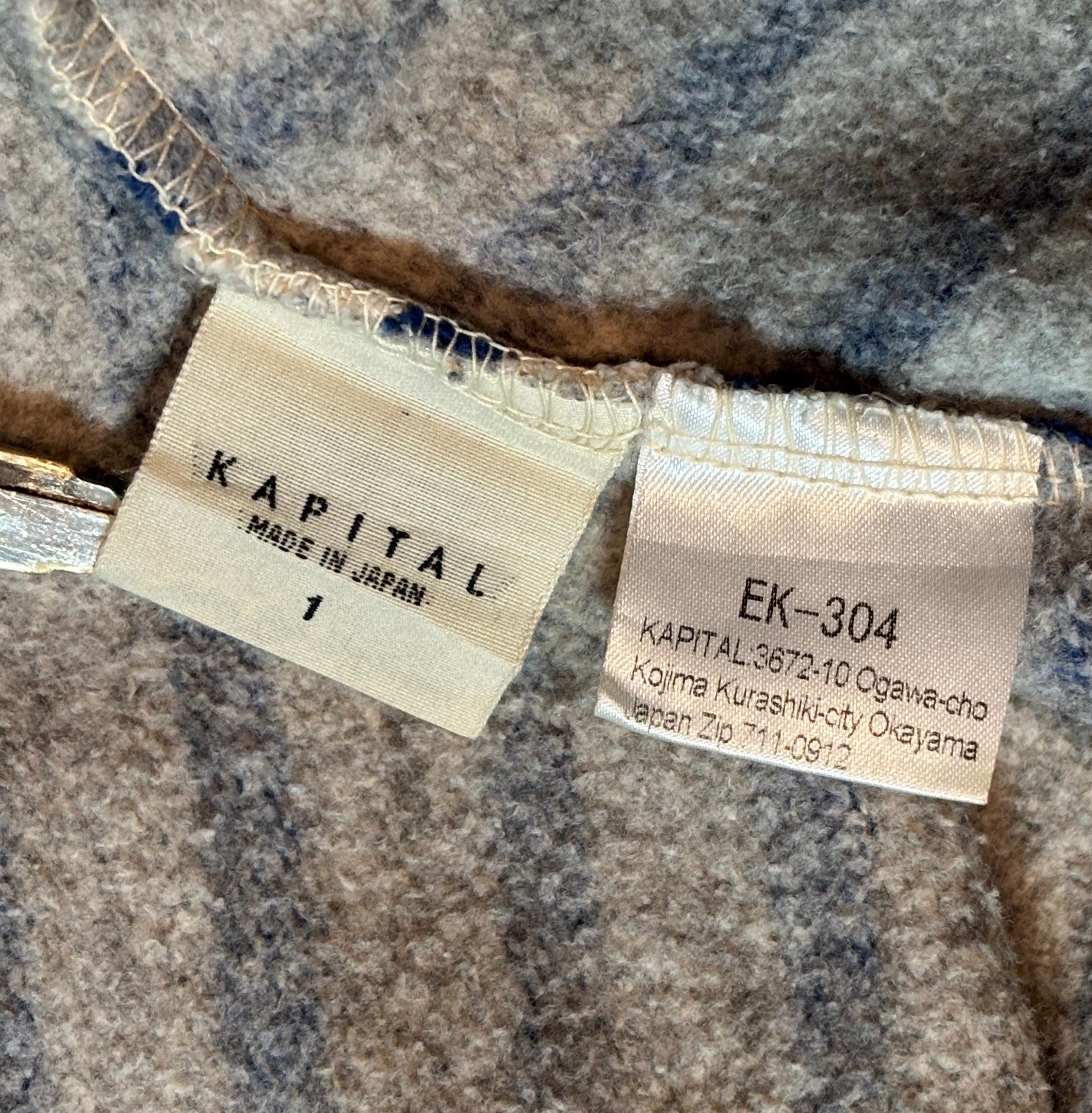 Kapital × Kapital Kountry Kapital Striped Sweatshirt Made In Japan Size US S / EU 44-46 / 1 - 8 Thumbnail