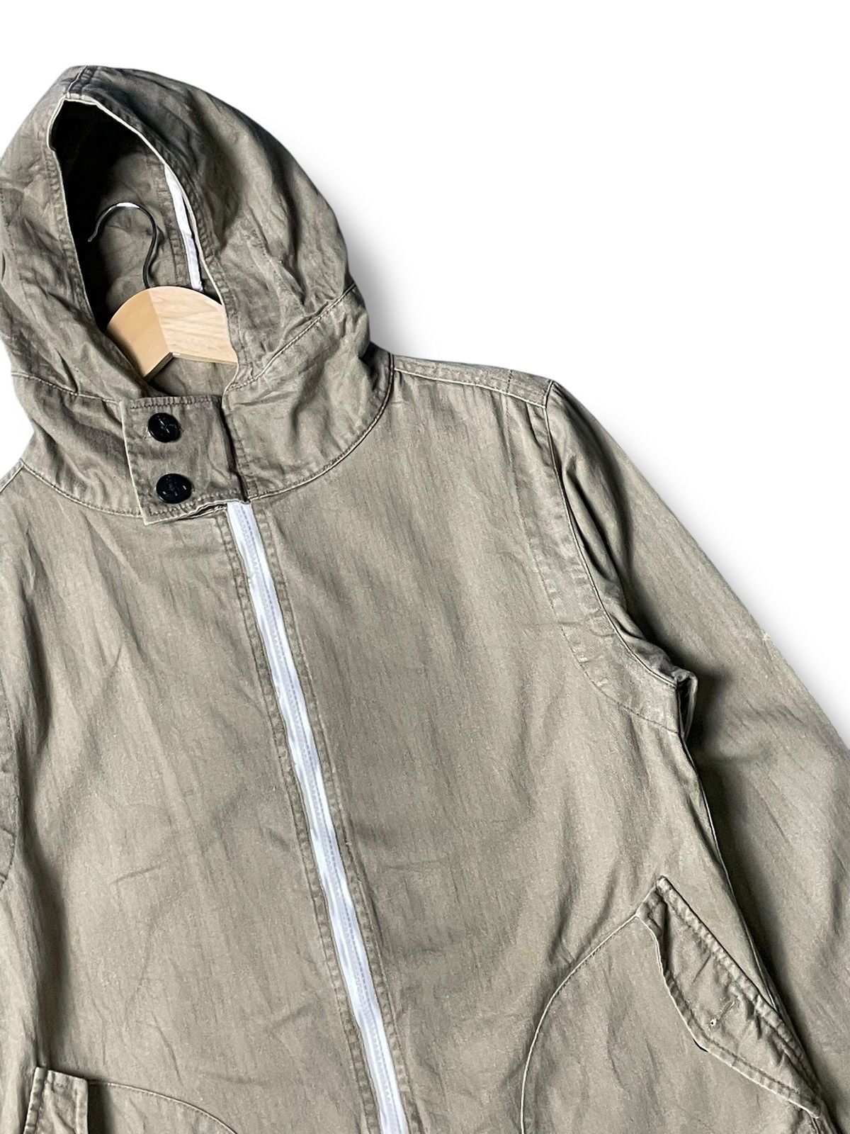 Vintage Horizon Dream Brand Hooded Zipper Jacket (68) Size US M / EU 48-50 / 2 - 2 Thumbnail