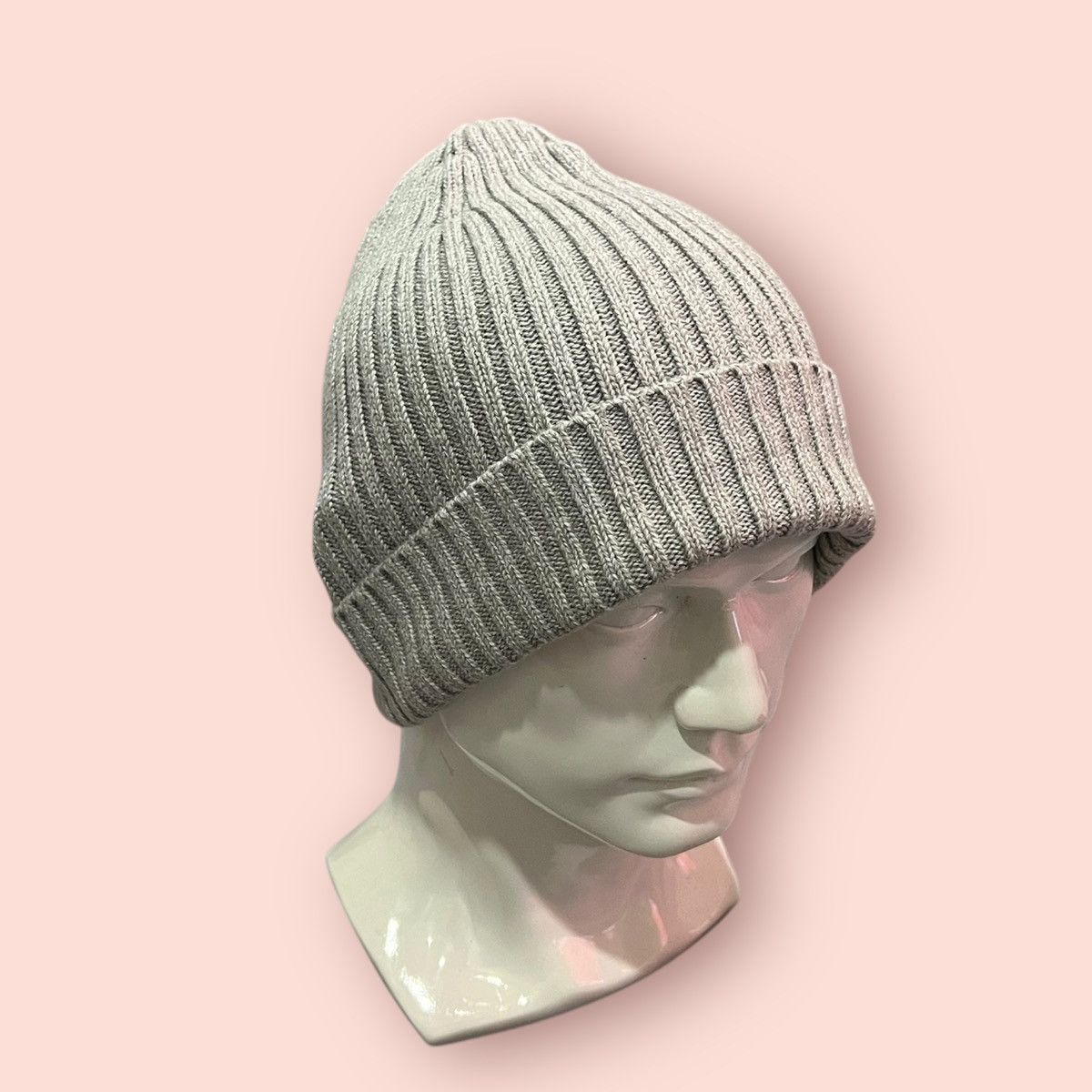 Japanese Brand × Jun Takahashi × Uniqlo UNIQLO KNITTED CUFFED COTTON BEANIE Size ONE SIZE - 11 Thumbnail