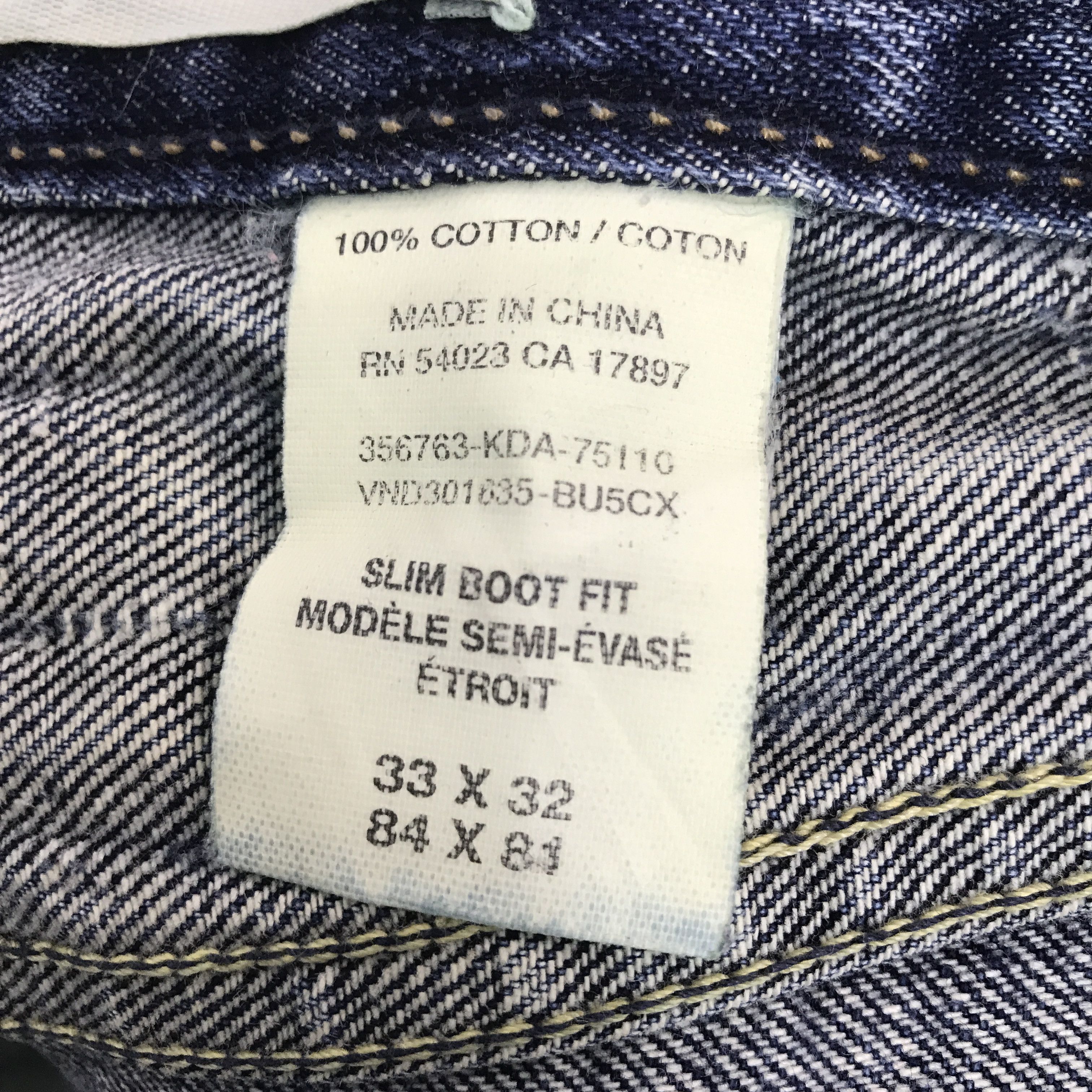 Japanese Brand Bootcut style Gap distressed denim jeans pants Size US 32 / EU 48 - 15 Thumbnail