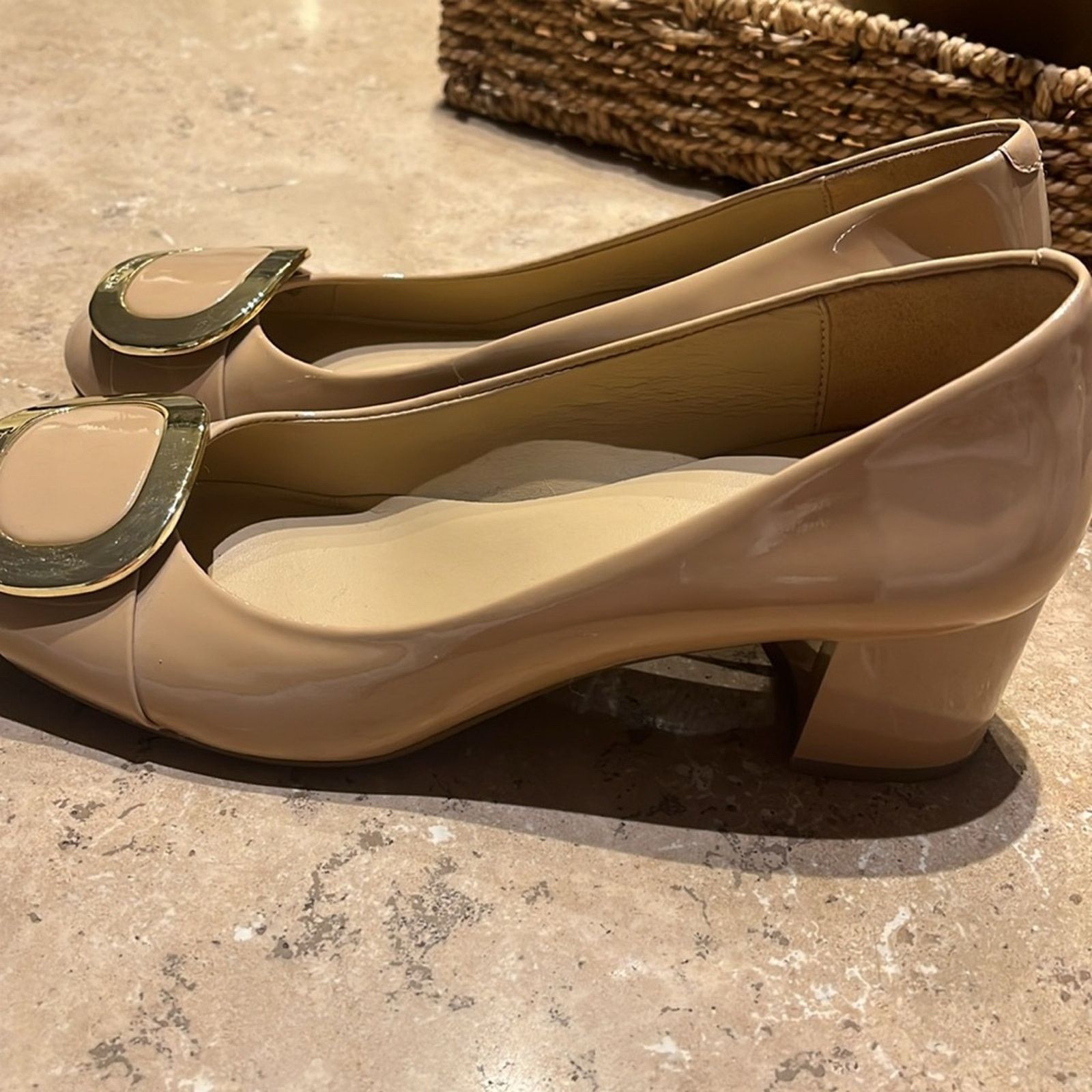 Michael Kors Michael Kors Nude Block Heel Size US 7 / IT 37 - 4 Thumbnail