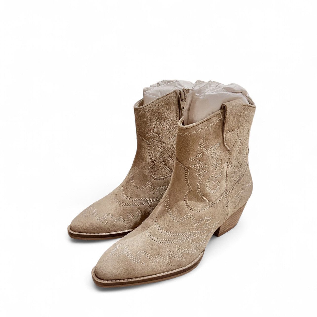 Seychelles Seychelles Beige Suede Western Boots Size 6 New In Box Size US 6 / IT 36 - 3 Thumbnail