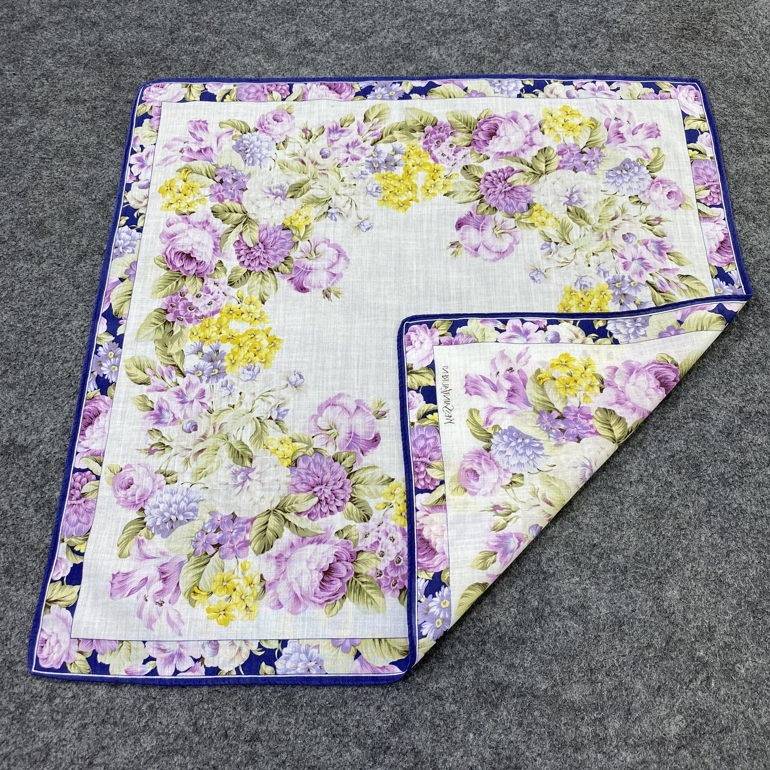 Yves Saint Laurent Yvea Saint Laurent Handkerchief /Bandana /Neckerchief-B2198 Size ONE SIZE - 5 Thumbnail