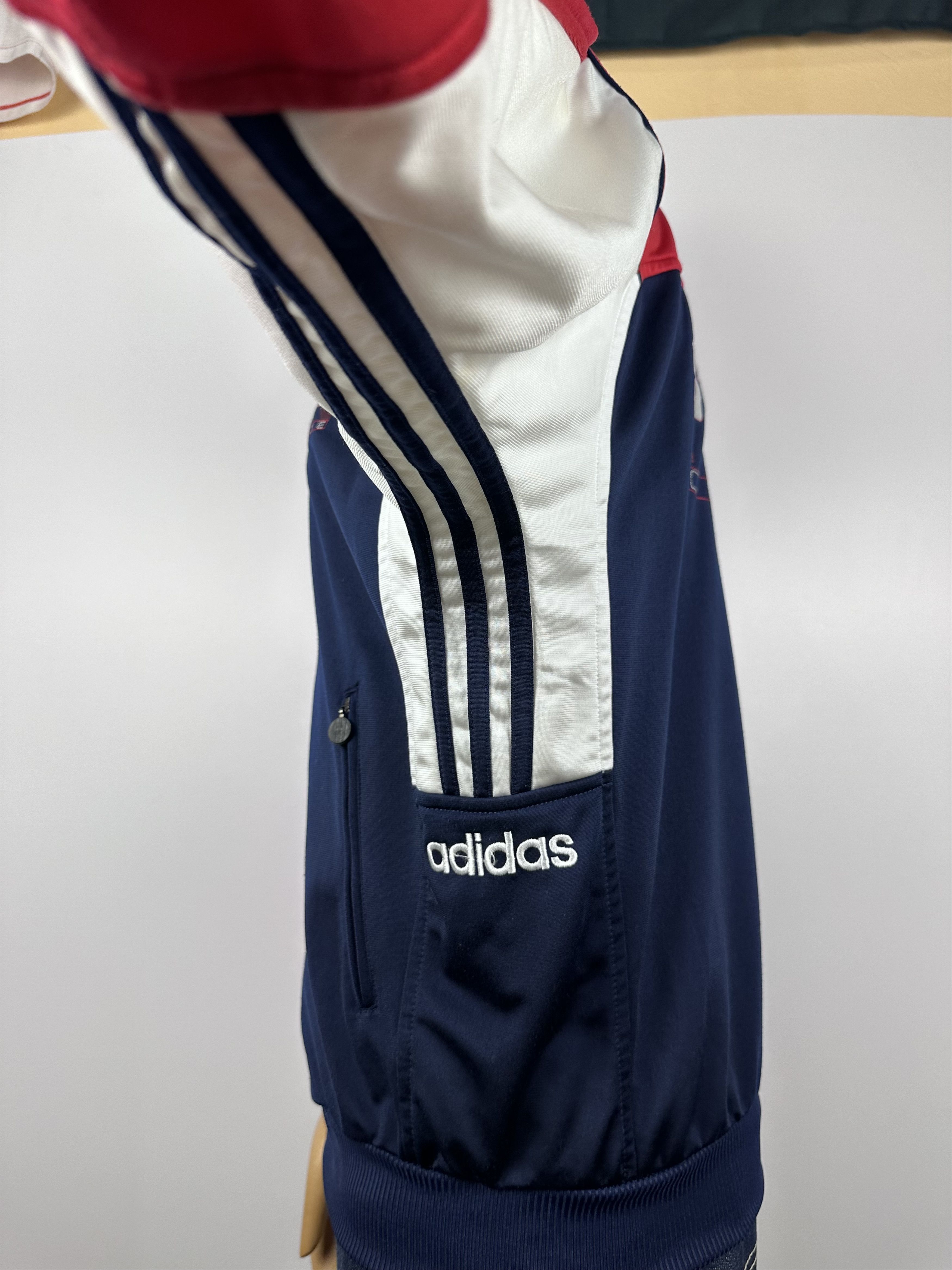 Adidas × Vintage Adidas Originals Vintage 90s Track Tracksuit Top Jacket Size US M / EU 48-50 / 2 - 6 Thumbnail