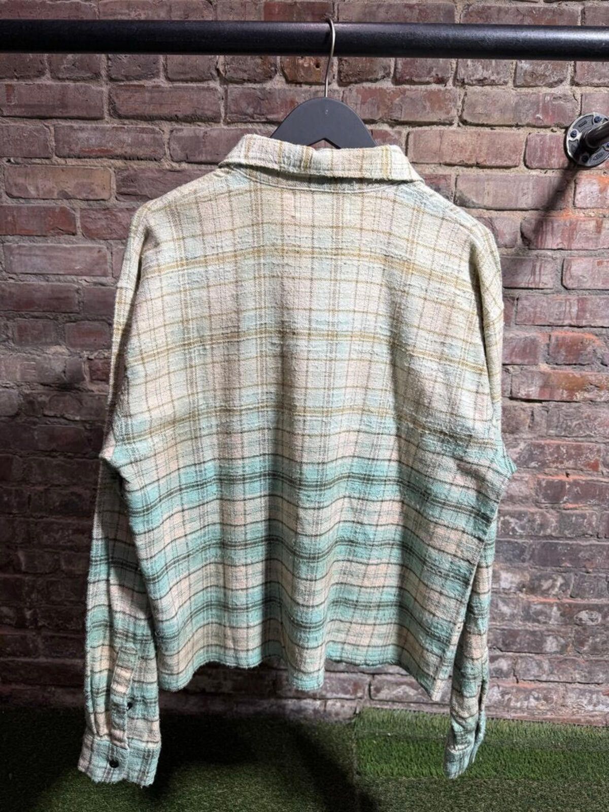 Vale Vale Forever Gemstone Flannel Green Sz. M Size ONE SIZE - 2 Thumbnail