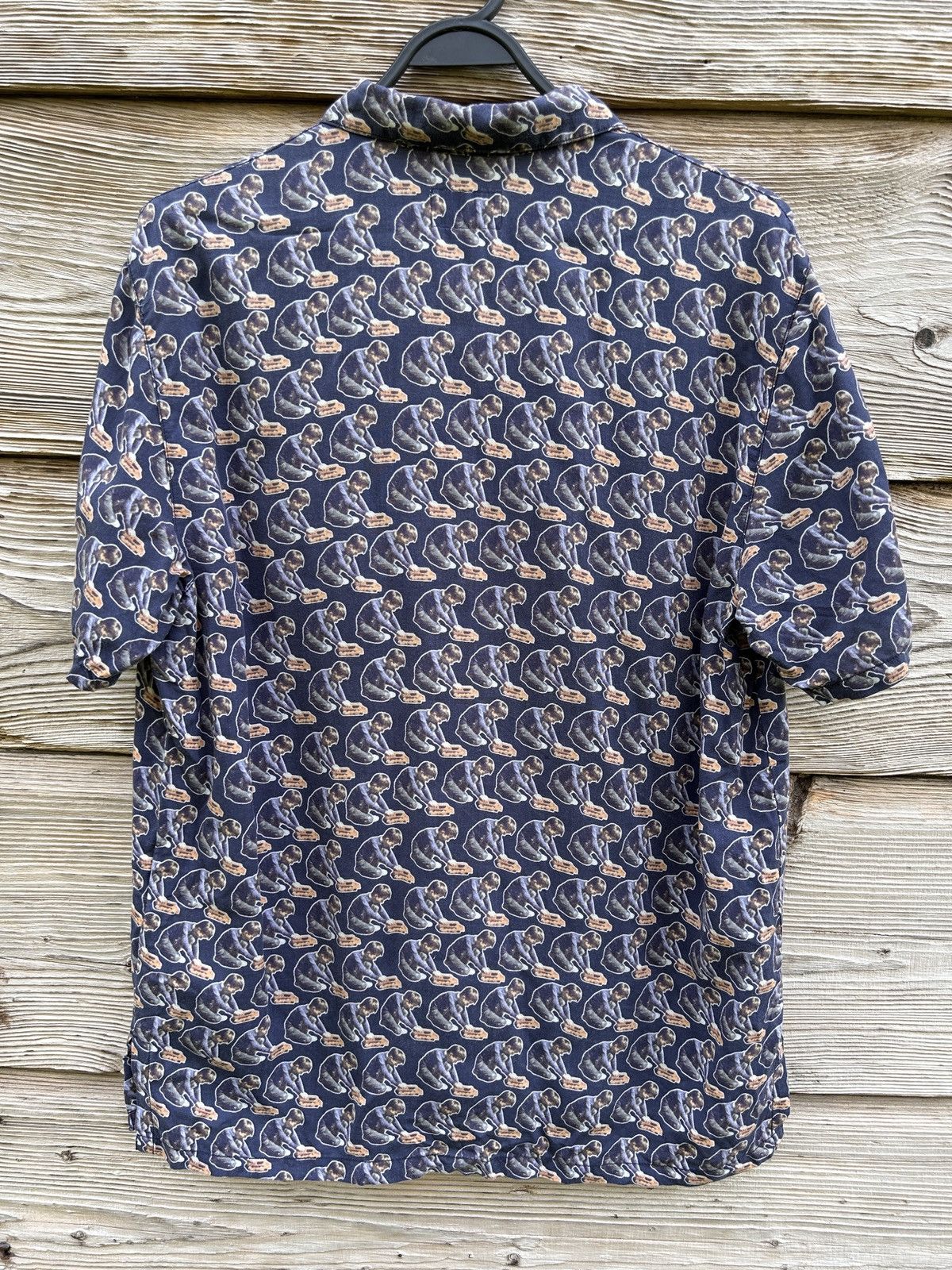 Nudie Jeans Vintage Nudie Jeans Arvid Hawaii Logo Boy AOP T-Shirt Size US S / EU 44-46 / 1 - 6 Thumbnail