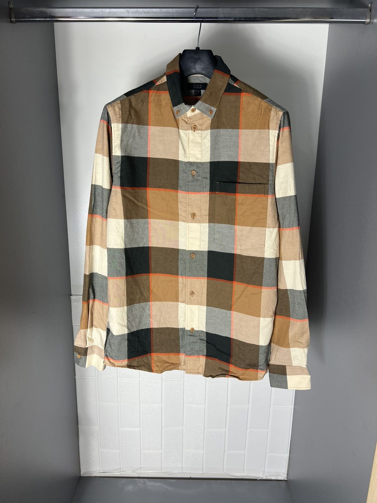 Cos × Vintage VERY RARE COS ITALIAN DESIGNER LONG SLEEVE SHIRT DELUX Y2K Size US S / EU 44-46 / 1 - 1 Thumbnail