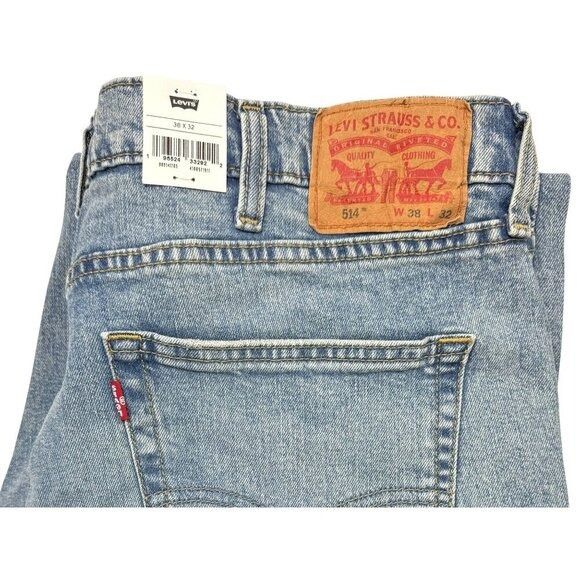 Levi's Levi's Mens Mid Rise Distressed Straight Leg Squirrelfish Je Size US 38 / EU 54 - 5 Thumbnail