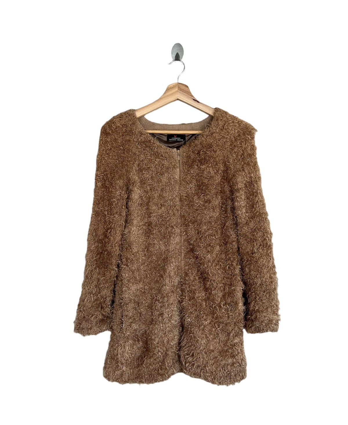 image of Mink Fur Coat x Yoshie Inaba Fur Jacket in Brown, Women's (Size Small)