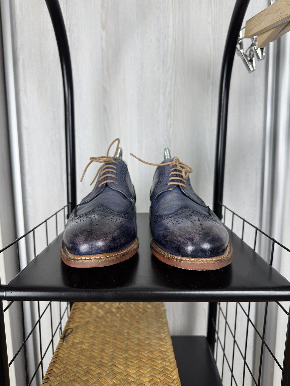 Berwick 1707 Berwick 1707 blue faded dainite sole brogues goodyear shoes Size US 11 / EU 44 - 5 Thumbnail