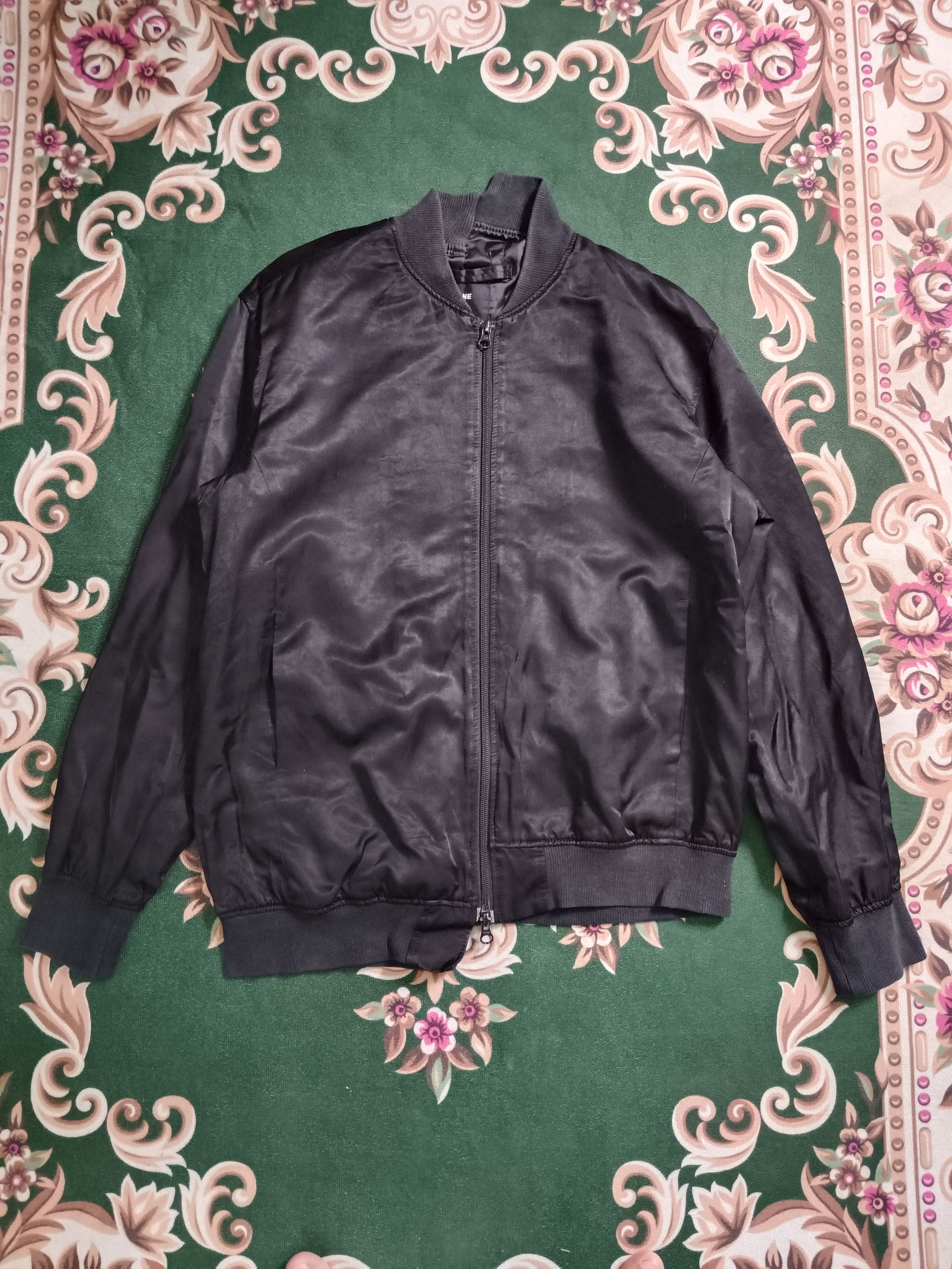 CABANE de ZUCCa × Issey Miyake INSANE 90🔥ZUCCA ASYMMETRICAL BOMBER JACKET Size US M / EU 48-50 / 2 - 2 Thumbnail