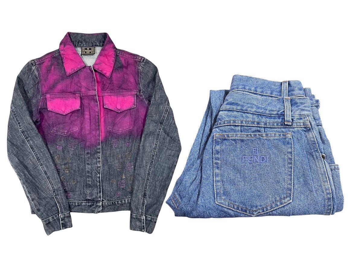 Fendi Fendi Denim Size 26" / US 2 / IT 38 - 3 Thumbnail