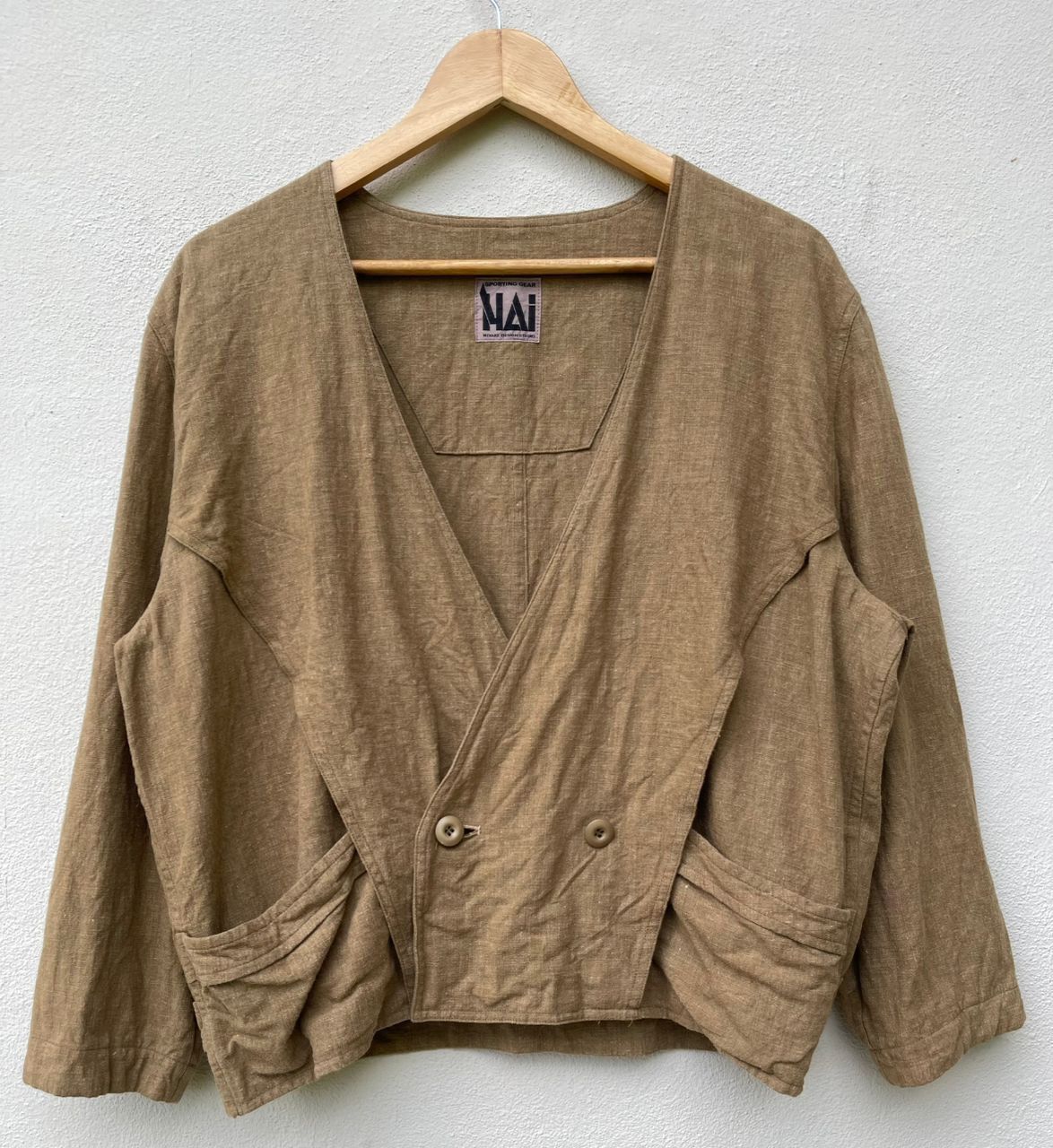 Hai Sporting Gear Issey Miyake Double Breast Jacket