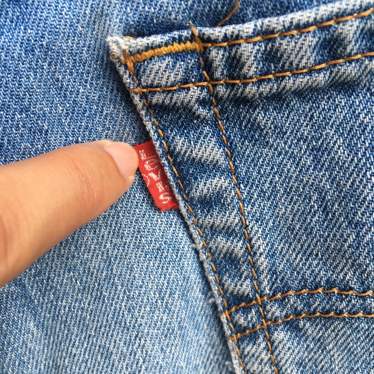 Levi's × Vintage 90s Vintage Levis 515 Jeans Distressed Grunge Size US 35 - 18 Thumbnail