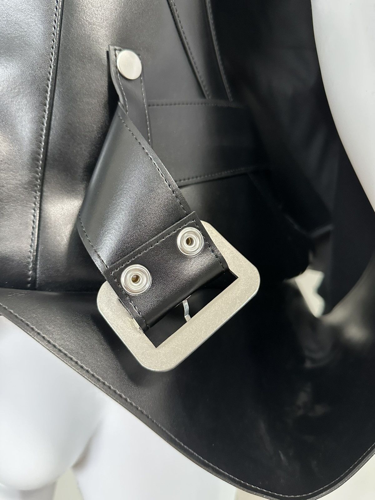 Junya Watanabe JUNYA WATANABE x CDG ASYMMETRICAL BIKER JACKET “BATMAN” 🦇 Size US S / EU 44-46 / 1 - 13 Thumbnail