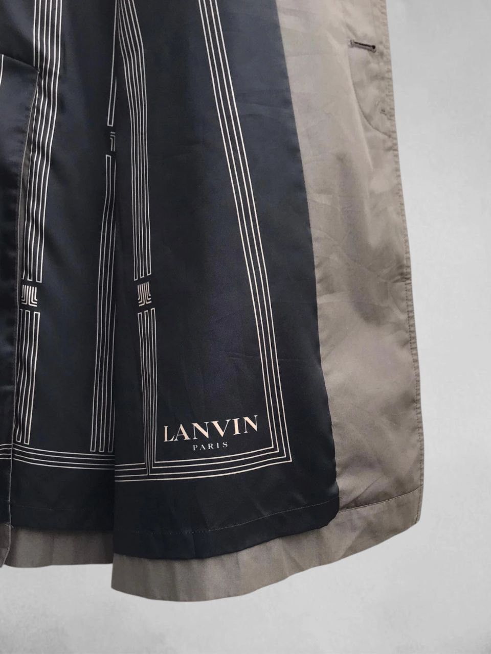 Lanvin Vintage Lanvin Paris Trench Coat Size US M / EU 48-50 / 2 - 12 Thumbnail