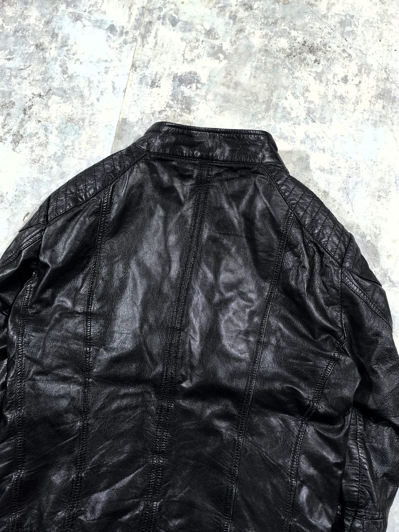 Other VTG HEDI SLIMANE 14th ADDICTION MOTO BIKER LEATHER JACKET Size US M / EU 48-50 / 2 - 5 Thumbnail