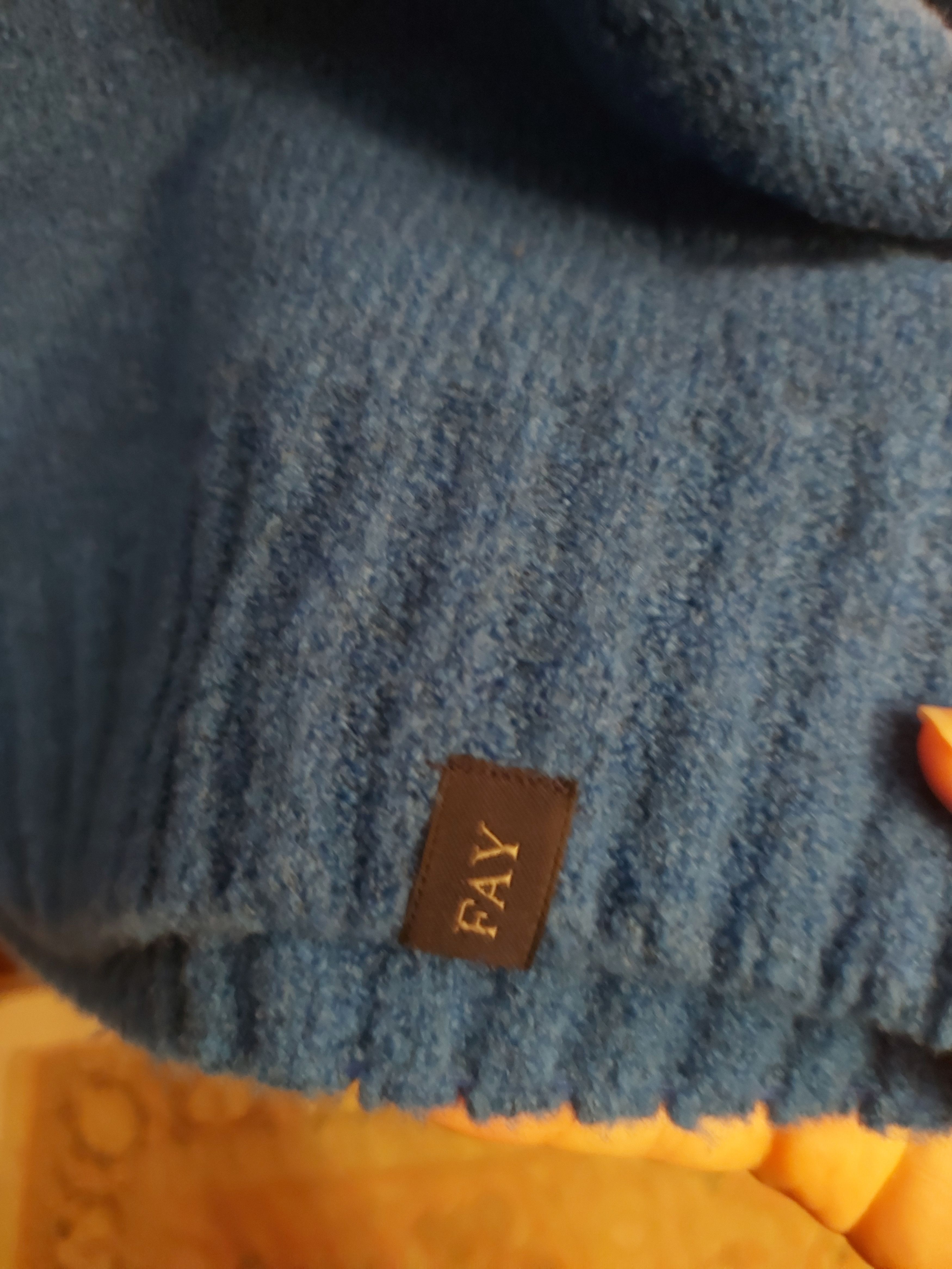 Fay FAY SWEATER BLUE Size US L / EU 52-54 / 3 - 3 Thumbnail