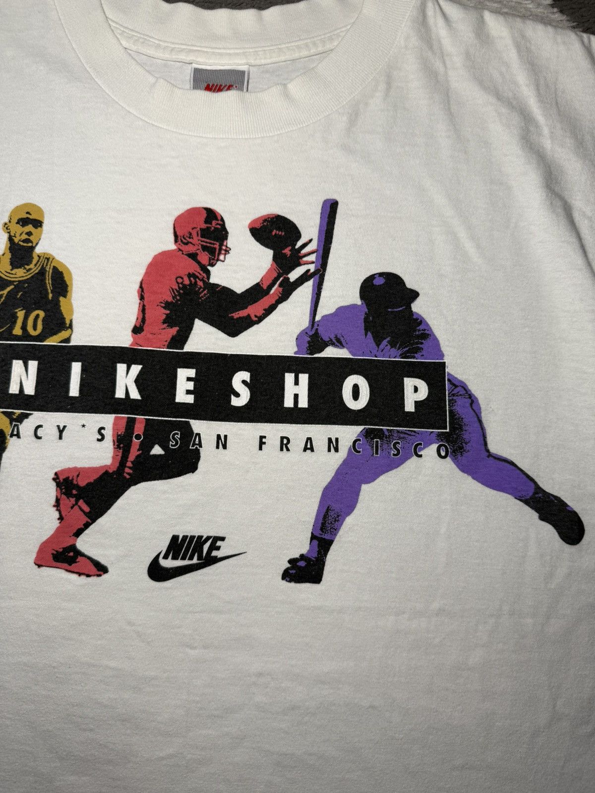 Nike Vintage 80’s Nike Made in USA Single Stitch Graphic T-shirt Size US XL / EU 56 / 4 - 7 Thumbnail