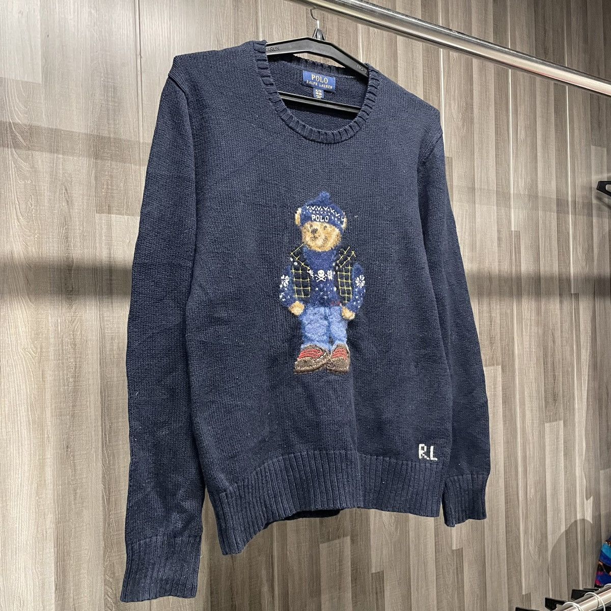 Polo Ralph Lauren Polo Ralph Lauren polo bear sweater Size US XL / EU 56 / 4 - 2 Thumbnail