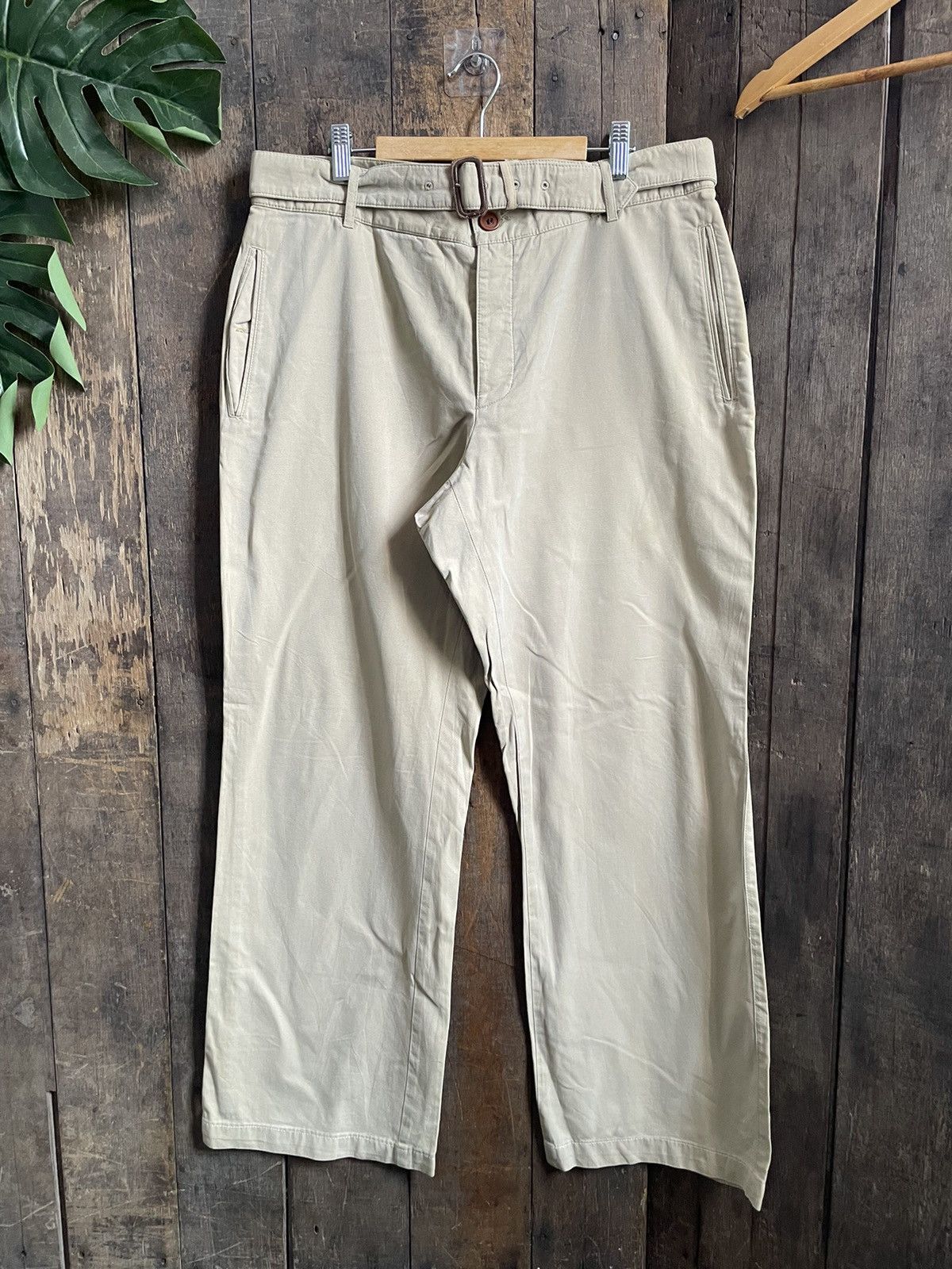 Burberry Burberry Khaki Pant Size US 36 / EU 52 - 1 Thumbnail