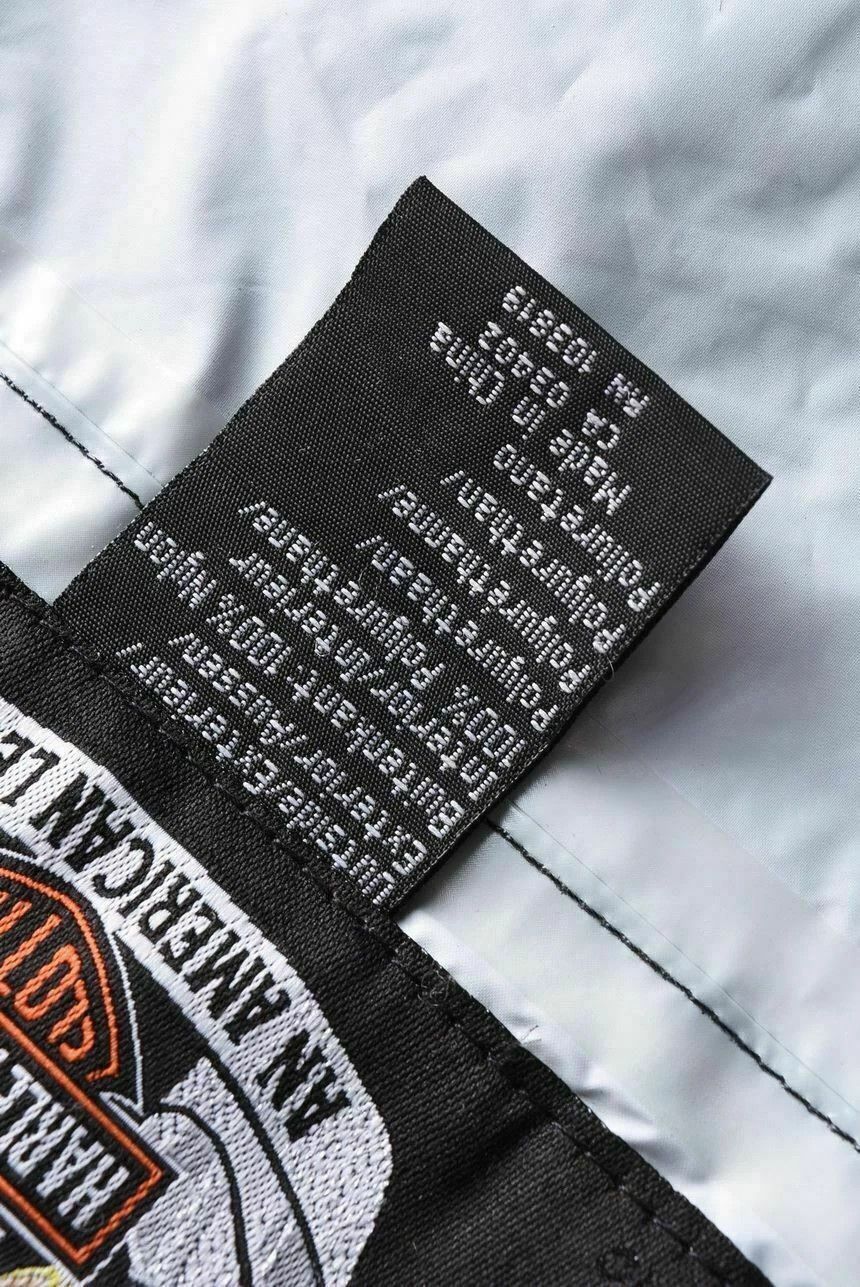 Harley Davidson Harley-Davidson Waterproof Hooded Windbreaker Jacket Size US L / EU 52-54 / 3 - 6 Thumbnail
