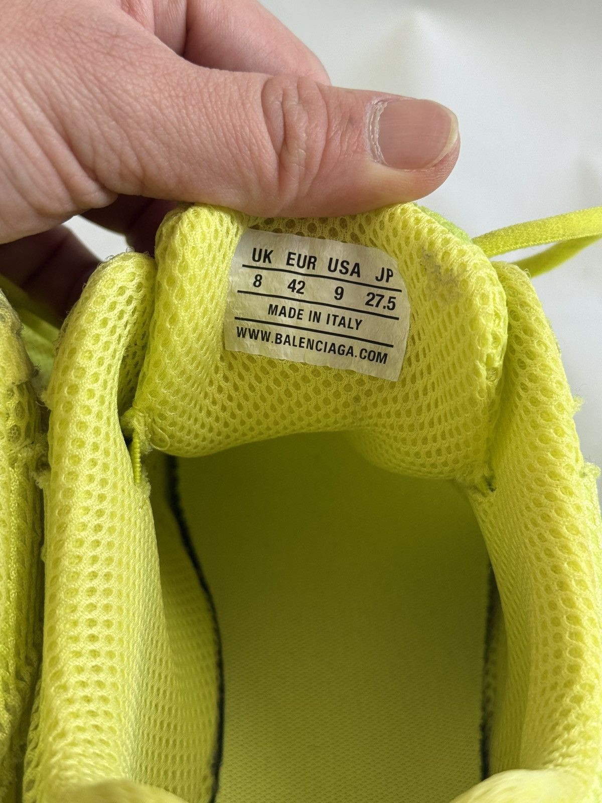 Balenciaga Balenciaga Phantom Yellow Size US 9 / EU 42 - 8 Thumbnail
