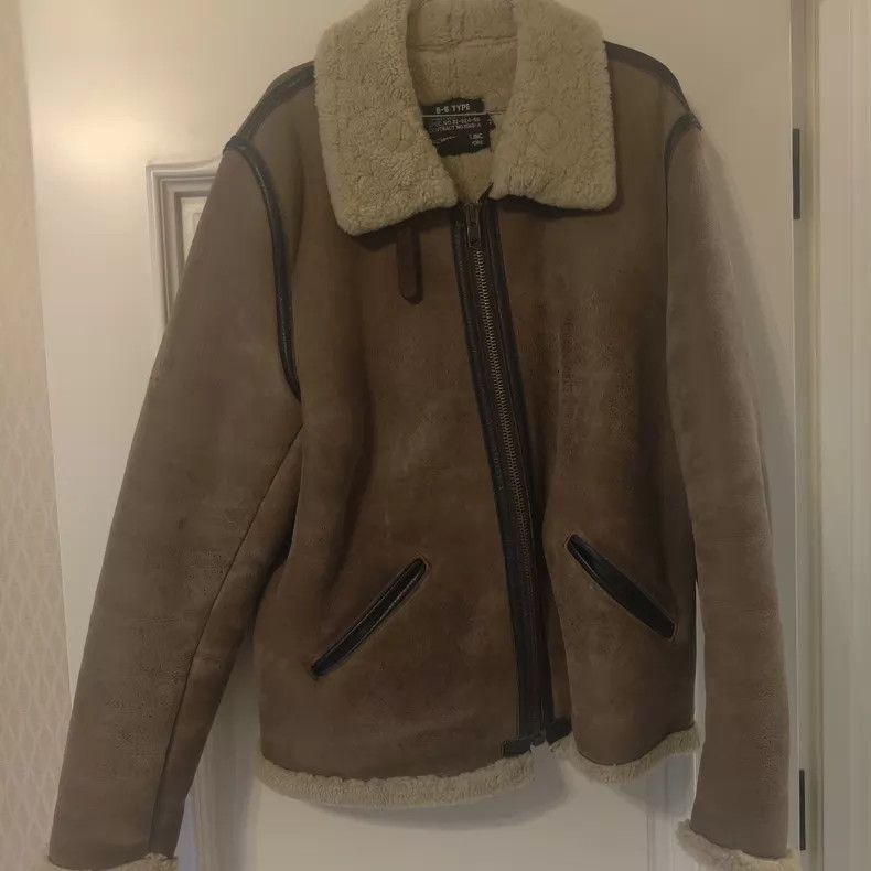 Schott Schott B6 bomber original fur integrated flight jacket Size US M / EU 48-50 / 2 - 7 Thumbnail