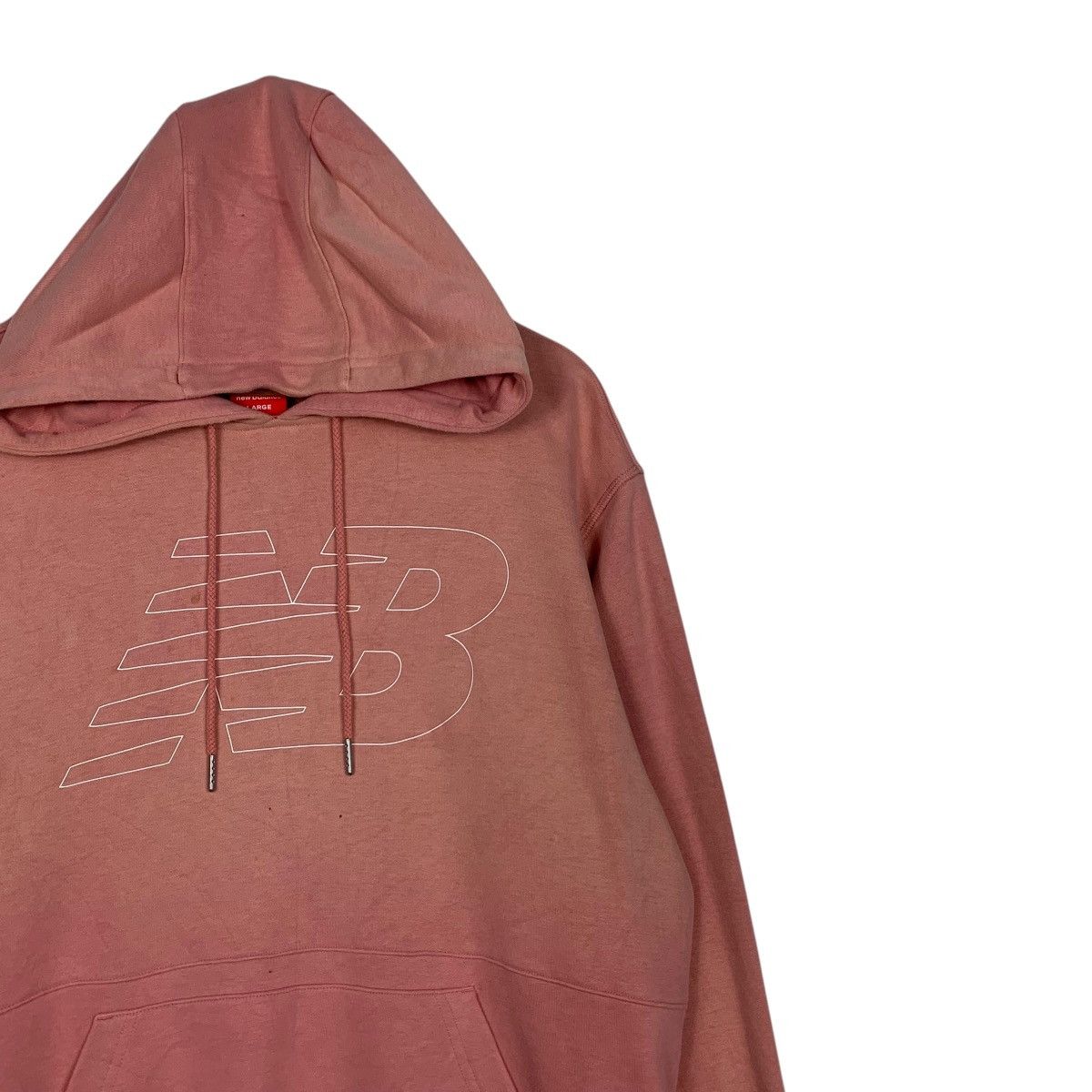 New Balance NEW BALANCE Big Logo Pullover Hoodies Sweatshirt #1990-C86 Size US L / EU 52-54 / 3 - 3 Thumbnail