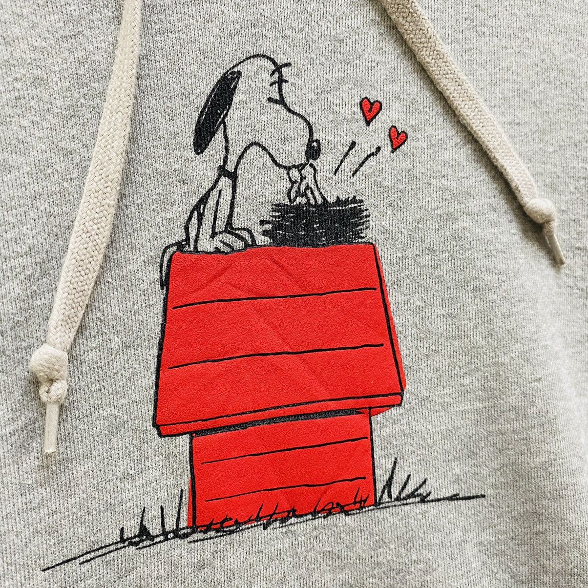 Peanuts Peanuts Snoopy UT Hoodie Heather Grey Large Size US L / EU 52-54 / 3 - 7 Thumbnail