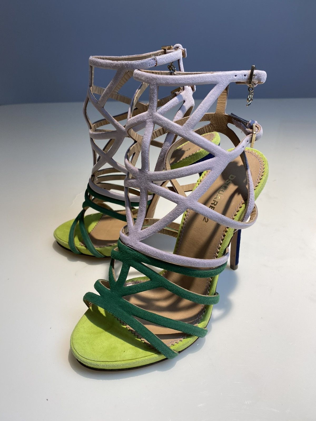 Dsquared2 Dsquared2 cage strappy high heels 36 Size US 5.5 / IT 35.5 - 1 Thumbnail