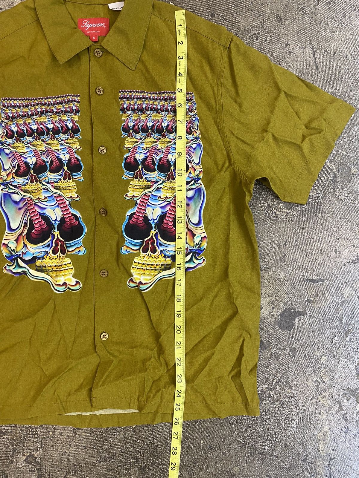 Supreme Supreme Skulls S/S Shirt Size US S / EU 44-46 / 1 - 4 Thumbnail