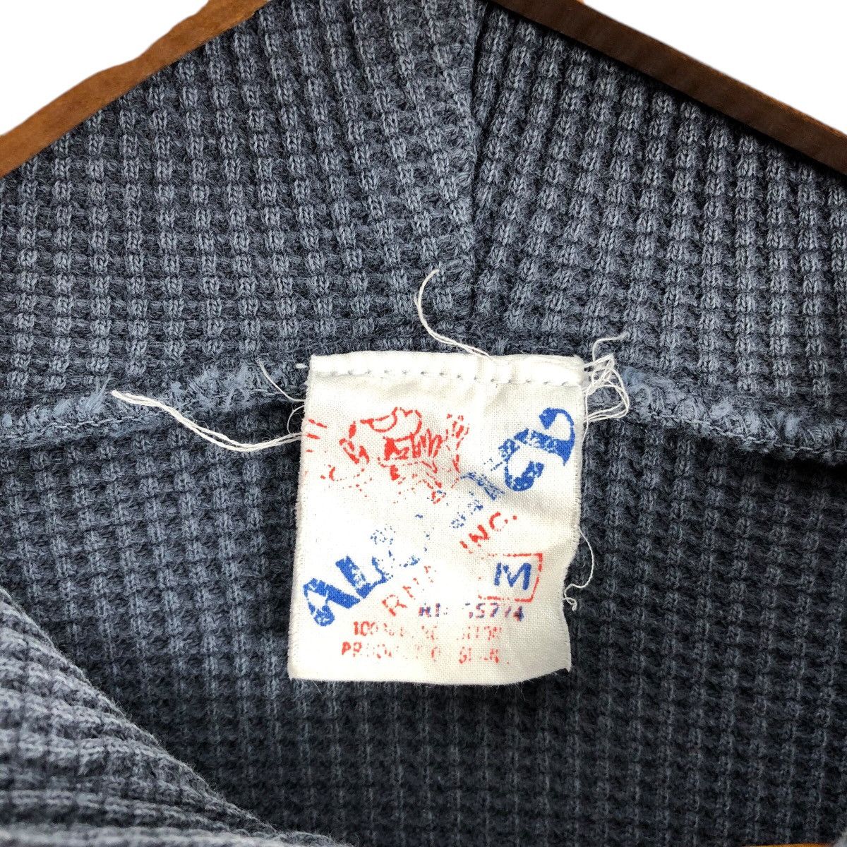 Indigo Japanese Brand RNA INDIGO Faded Yell 40 Hoodie Pullover Size US M / EU 48-50 / 2 - 6 Thumbnail