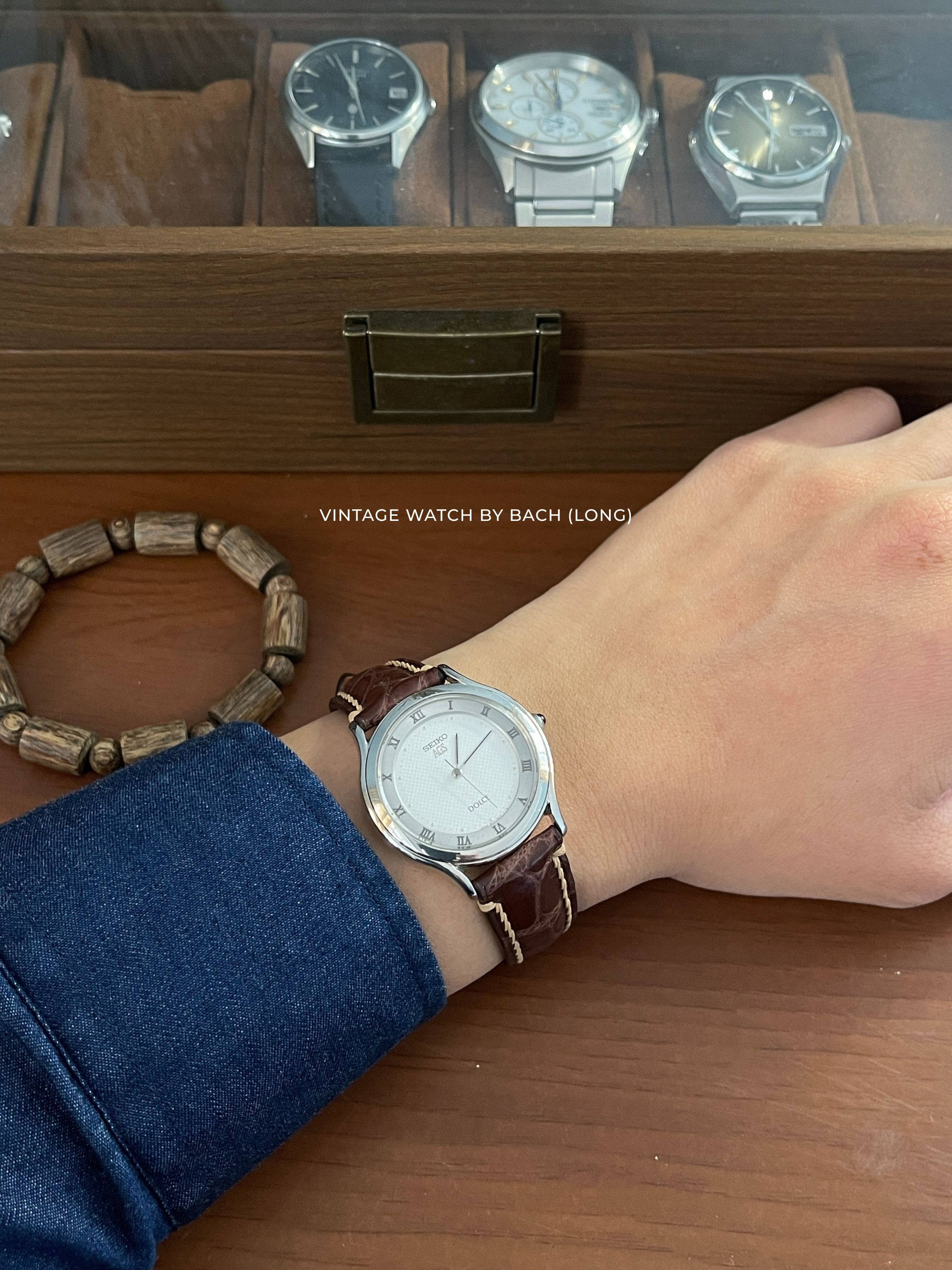 Seiko Seiko Dolce AGS 3M21-0A10 Roman Numeral Dial Size ONE SIZE - 9 Thumbnail